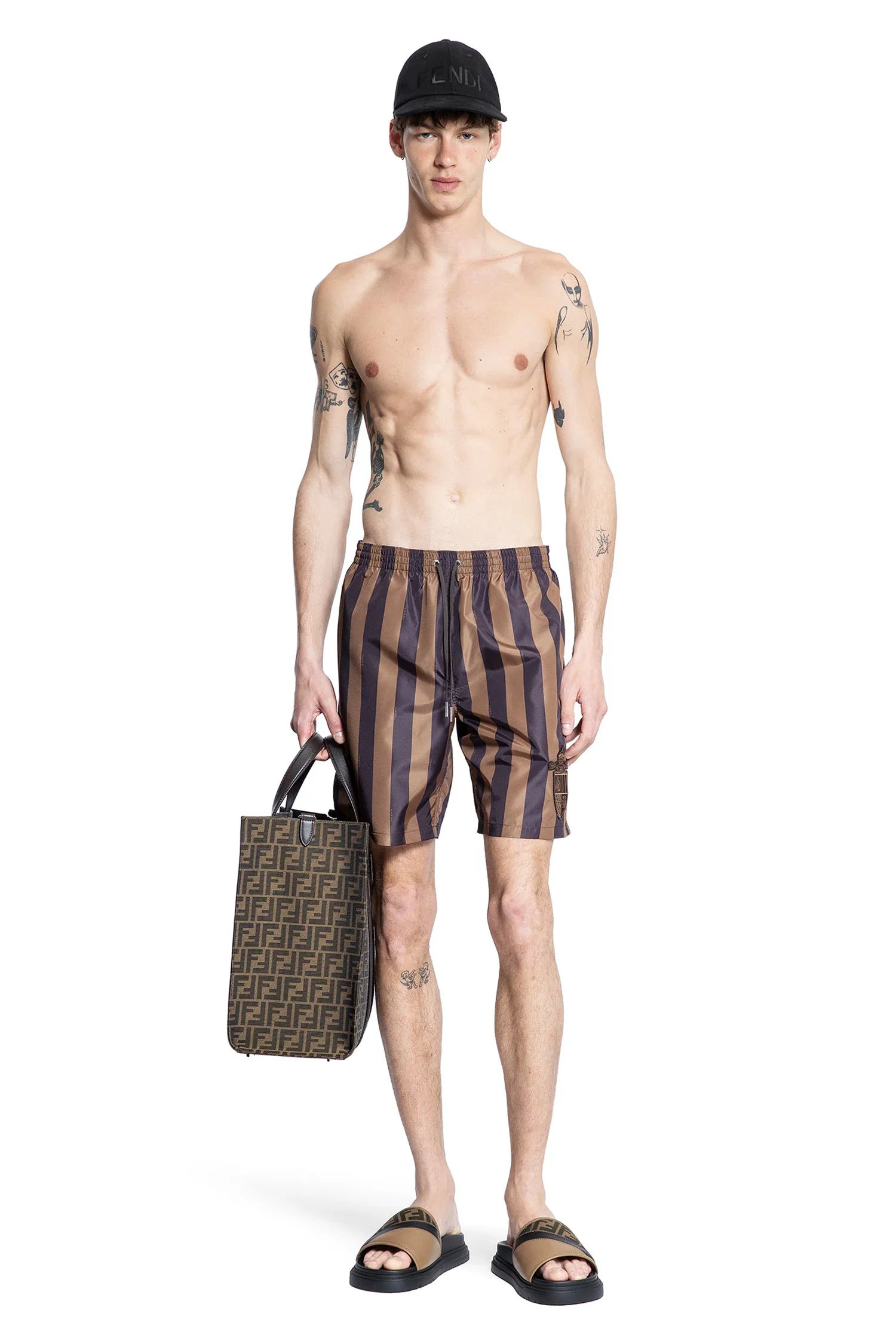Pequin-Nylon-Swim-Shorts - 4