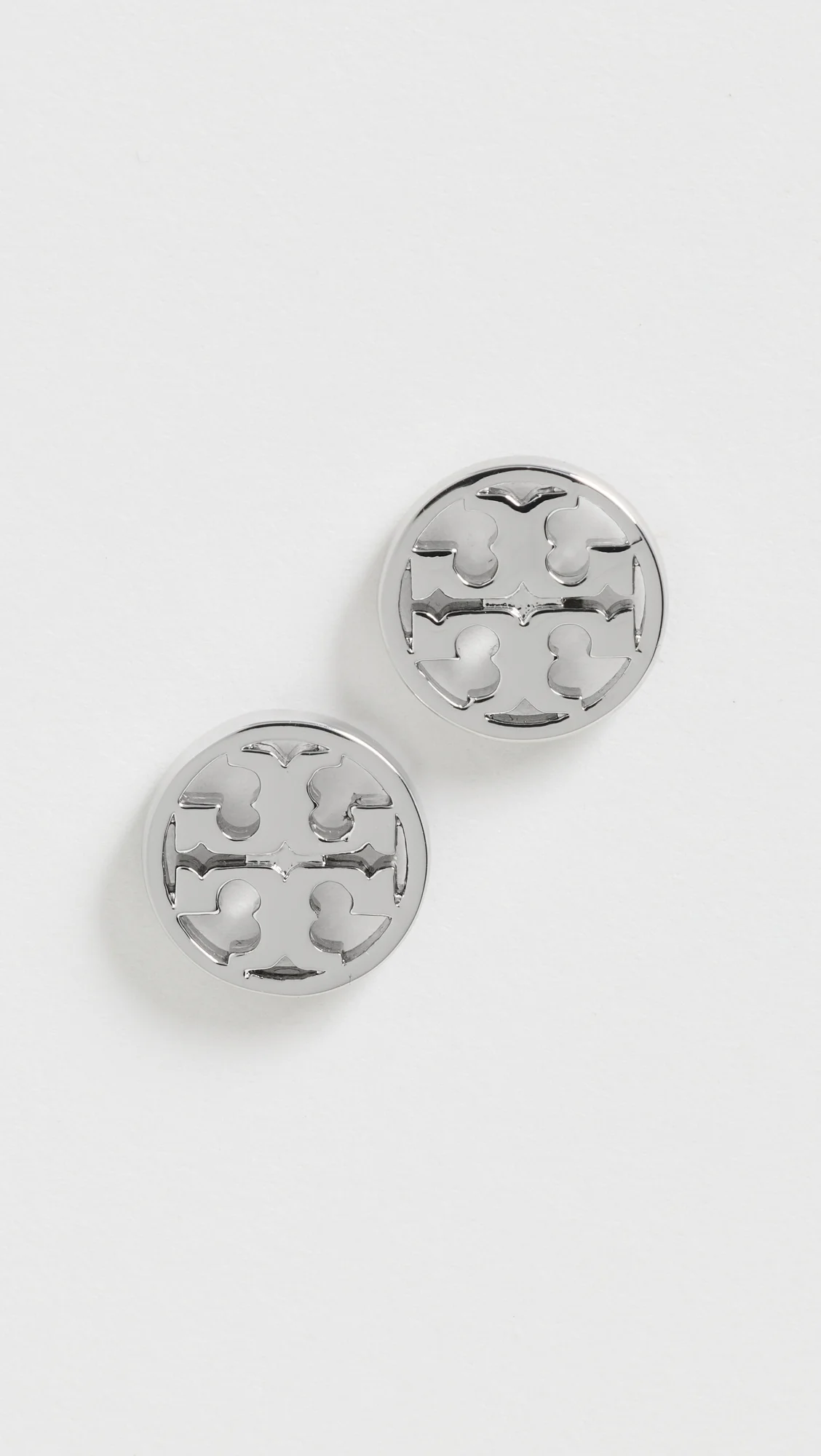 Icon Circle Stud Earrings - 1