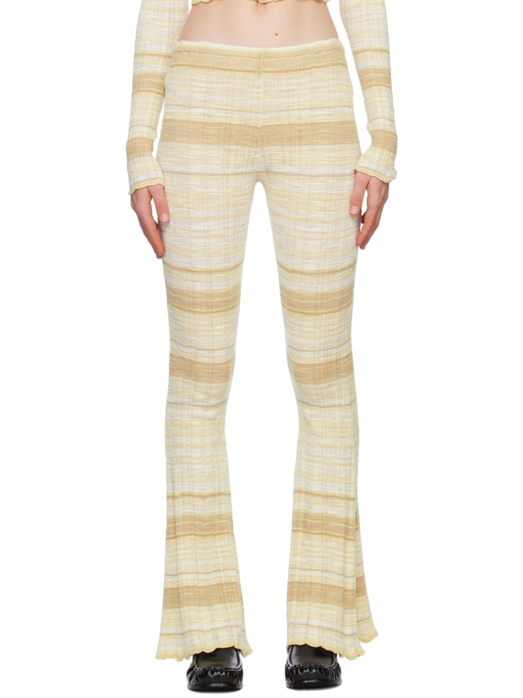 SSENSE Exclusive Beige Lounge Pants - 1