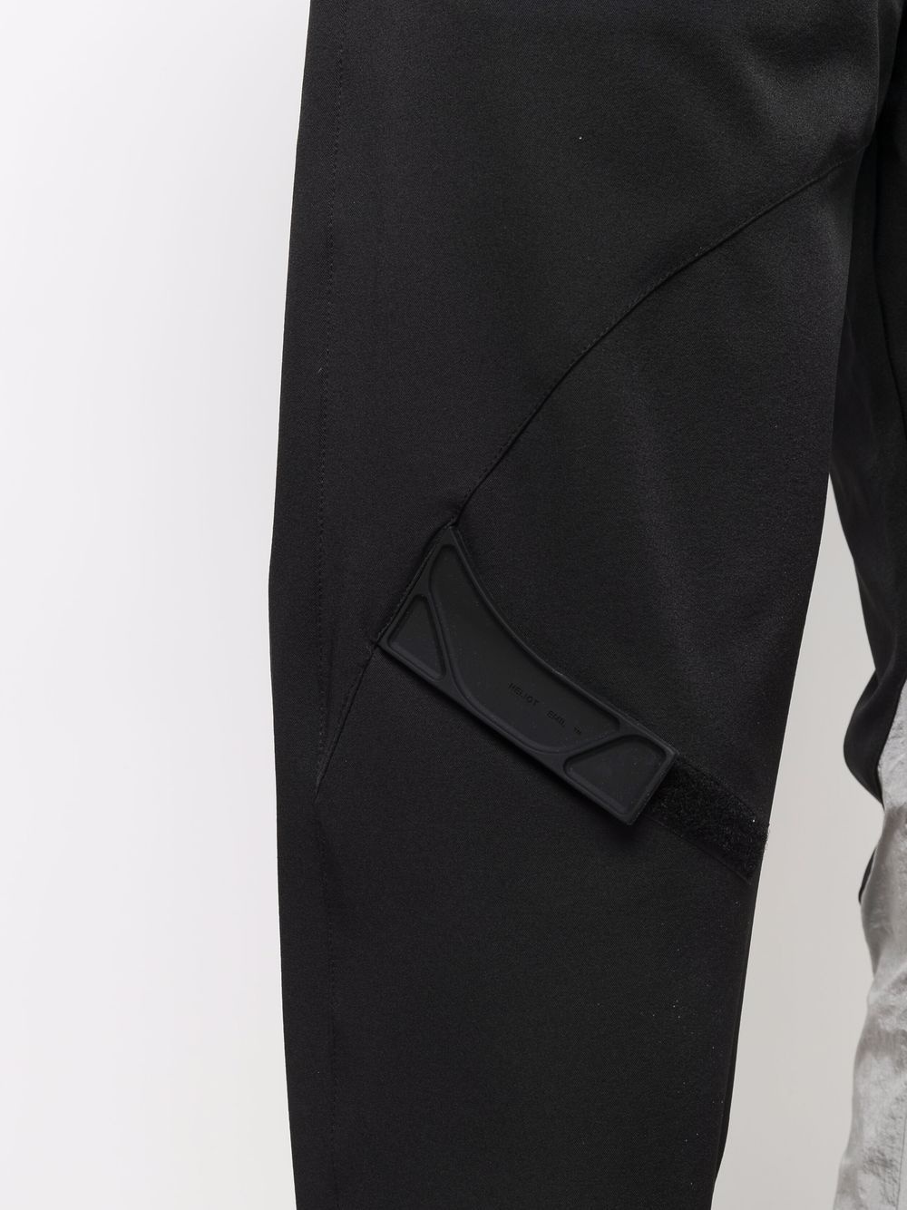 colour-block rubber-strap track pants - 5