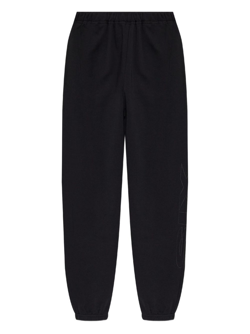 elasticated drawstring track pants 1