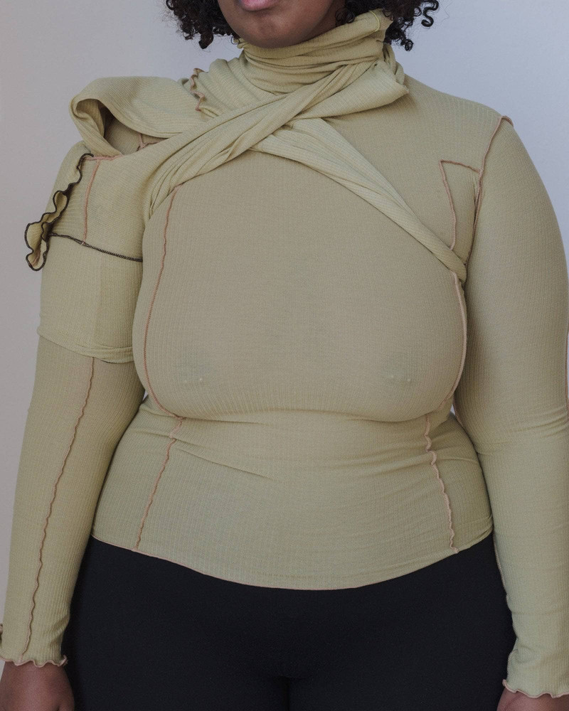 Omato Turtleneck - Fine Organic Cotton Rib 5