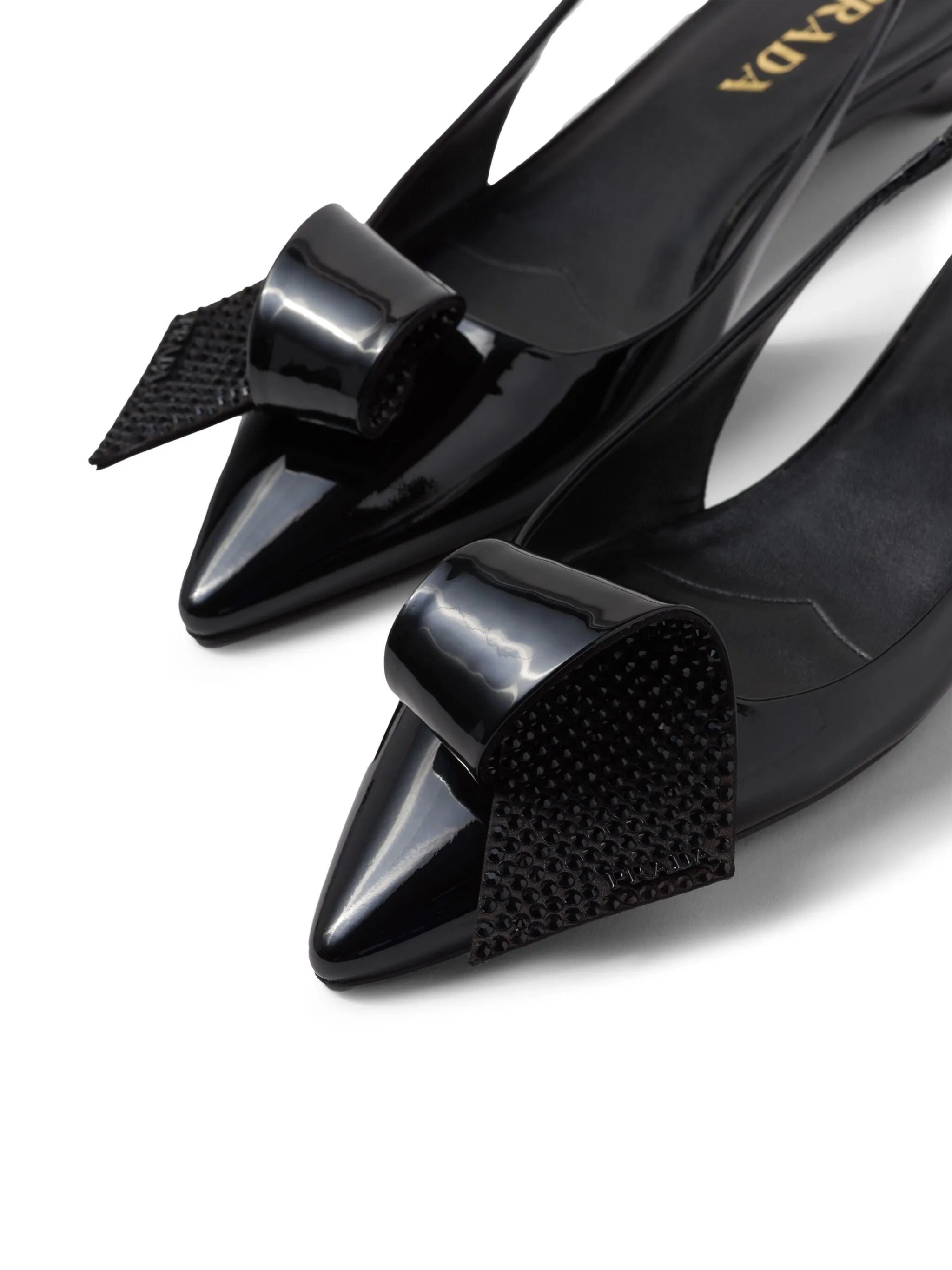 25mm Appliqué-detail Leather Pumps - 3