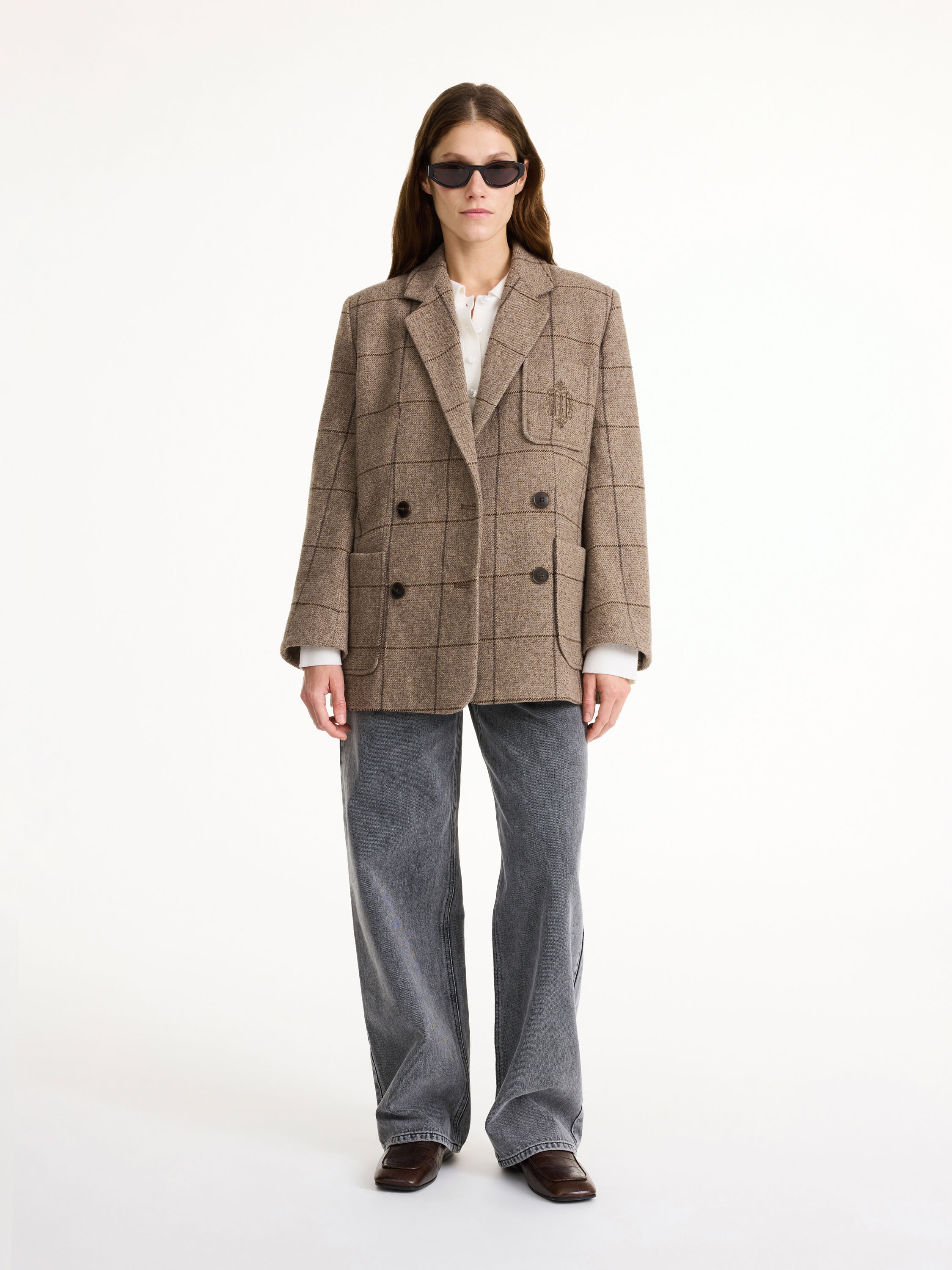Railey double-breasted blazer - 1