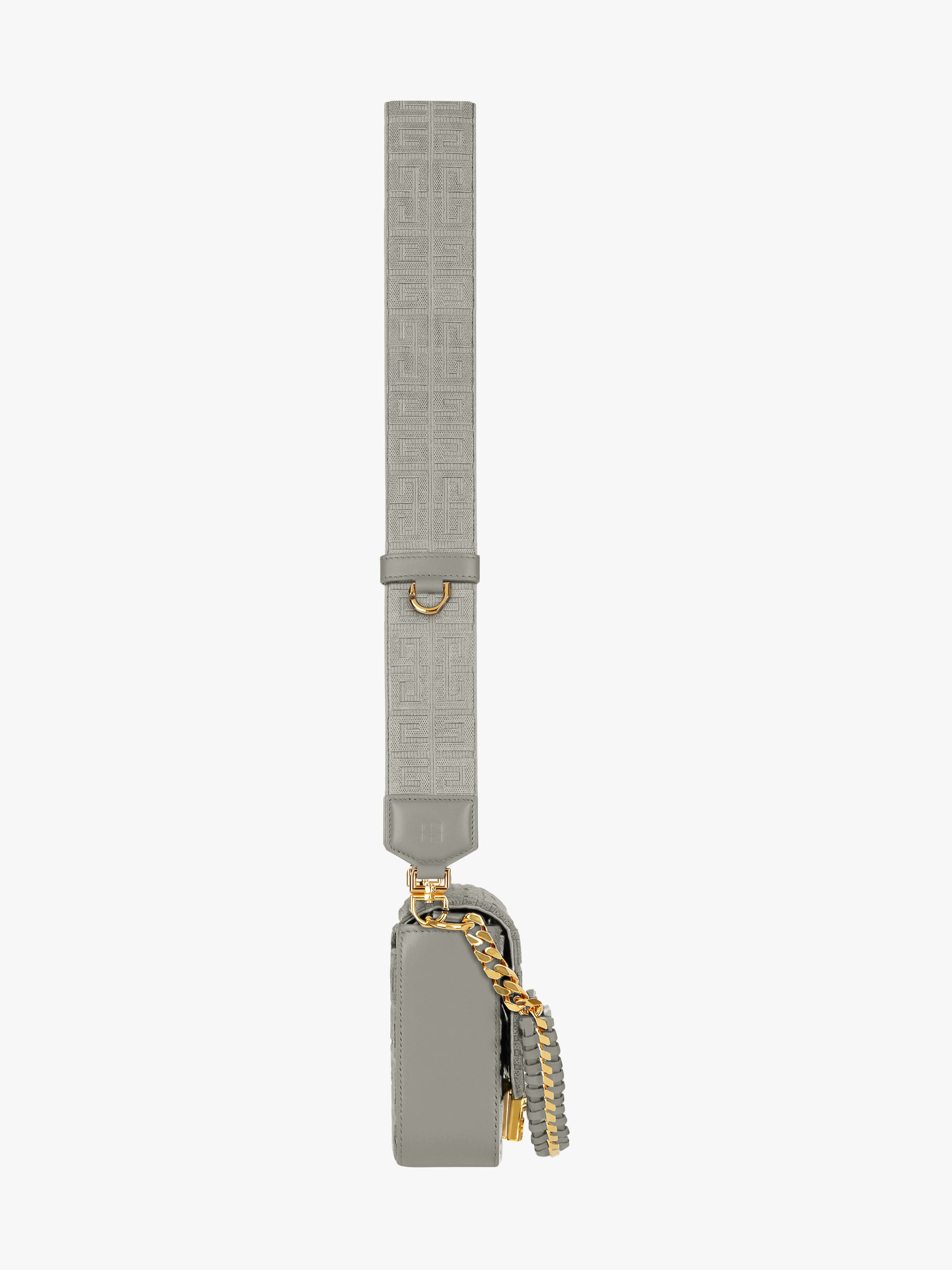 MEDIUM 4G BAG IN 4G EMBROIDERY WITH CHAIN - 4