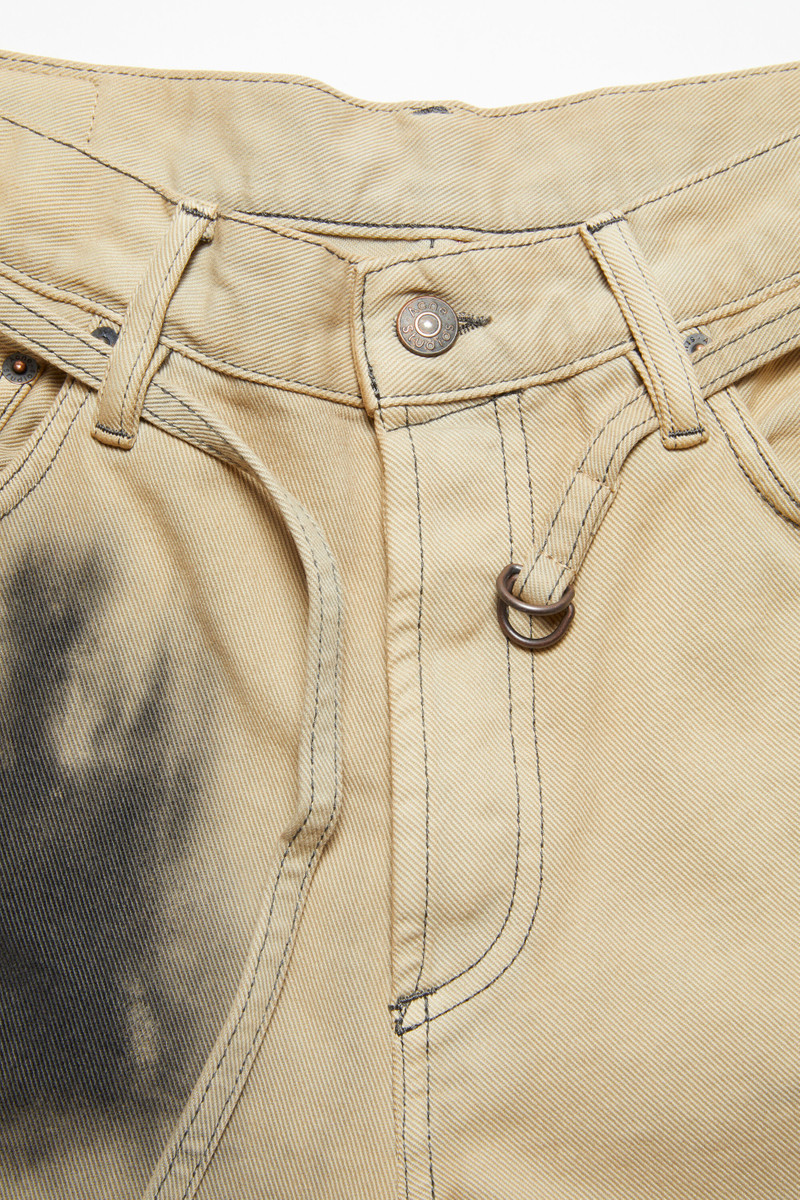 Loose fit jeans - 1991 Toj - Beige/black 7