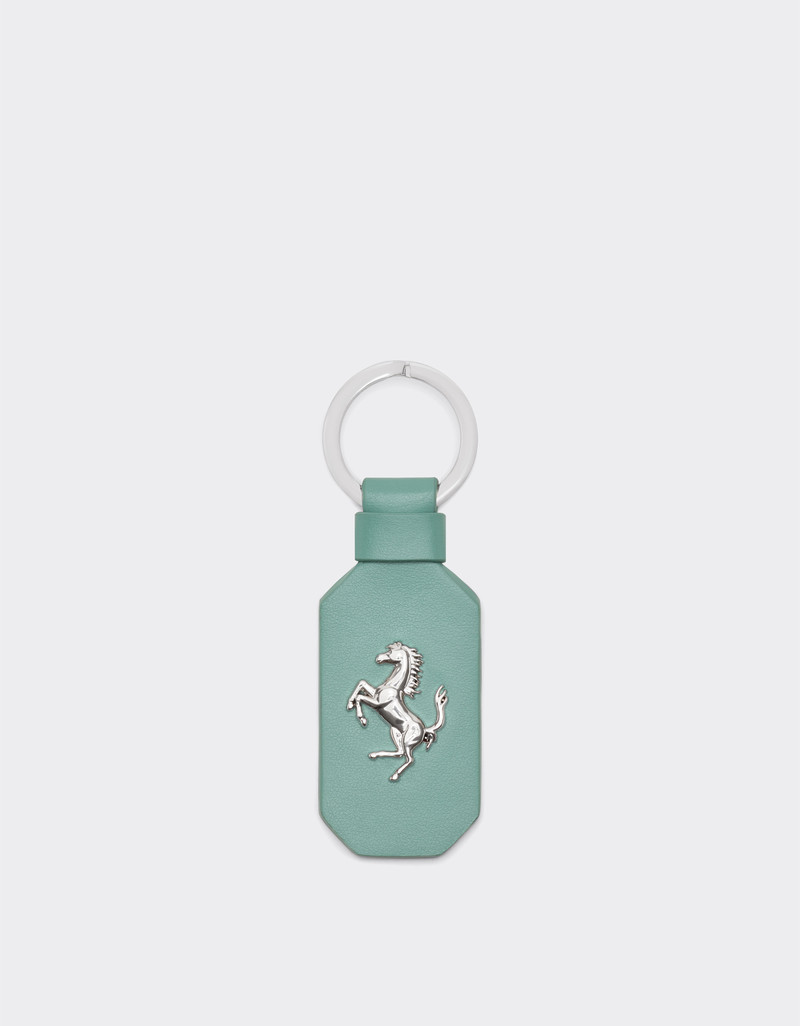 Leather keyring with Prancing Horse 1
