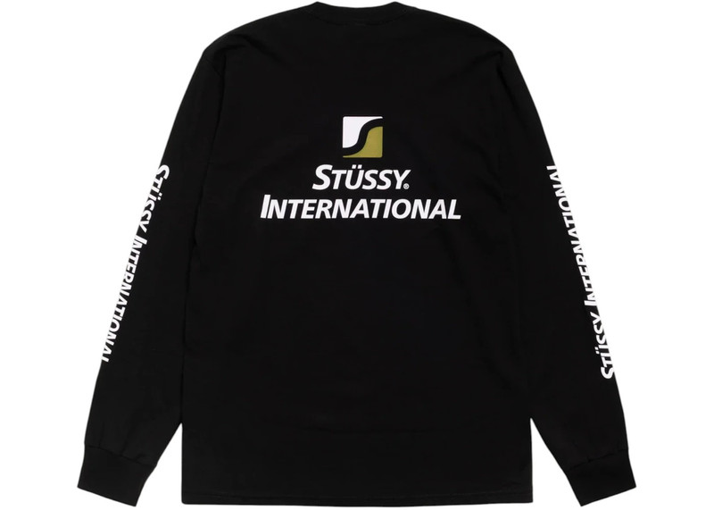 Stüssy Stussy International L/S Tee Black outlook