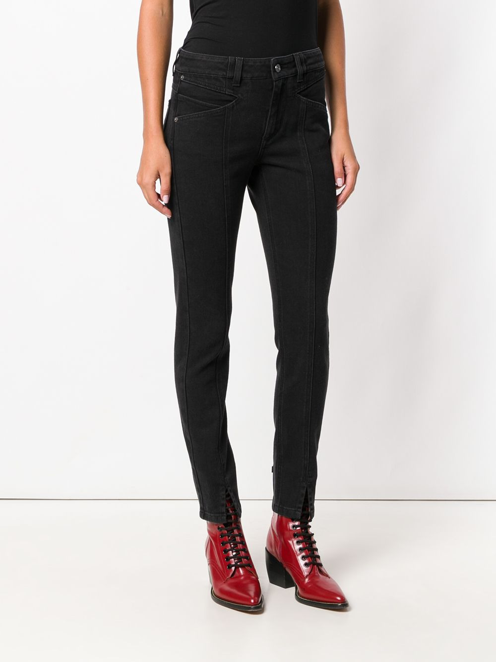 front slit trousers - 3