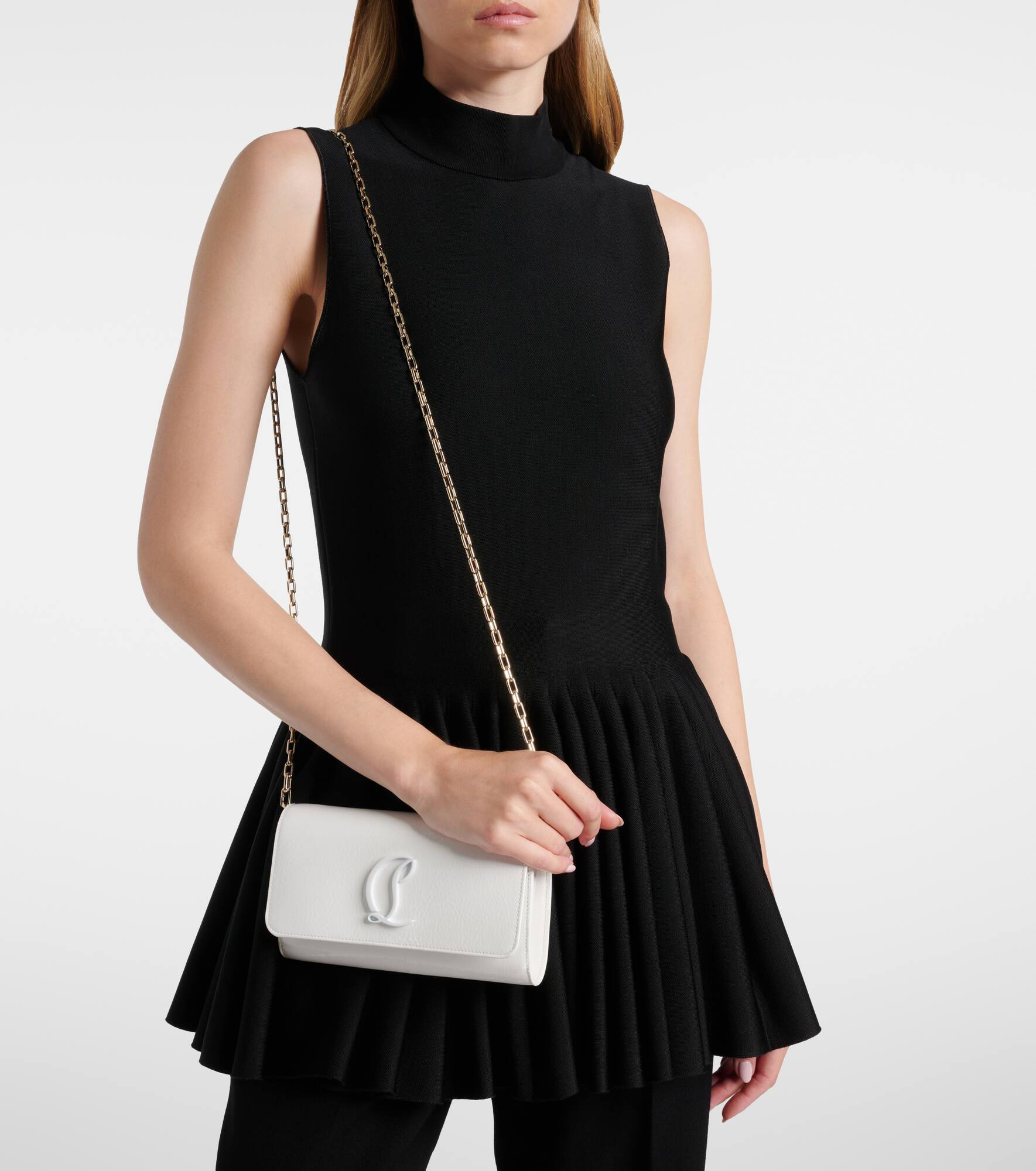 Loubi54 leather clutch - 2
