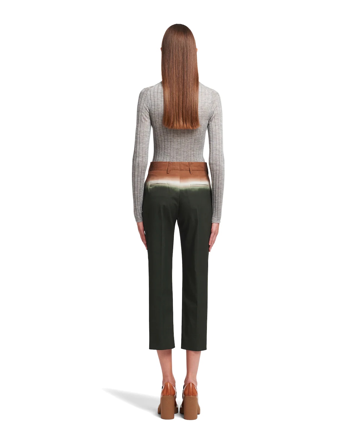 Cotton poplin trousers - 4