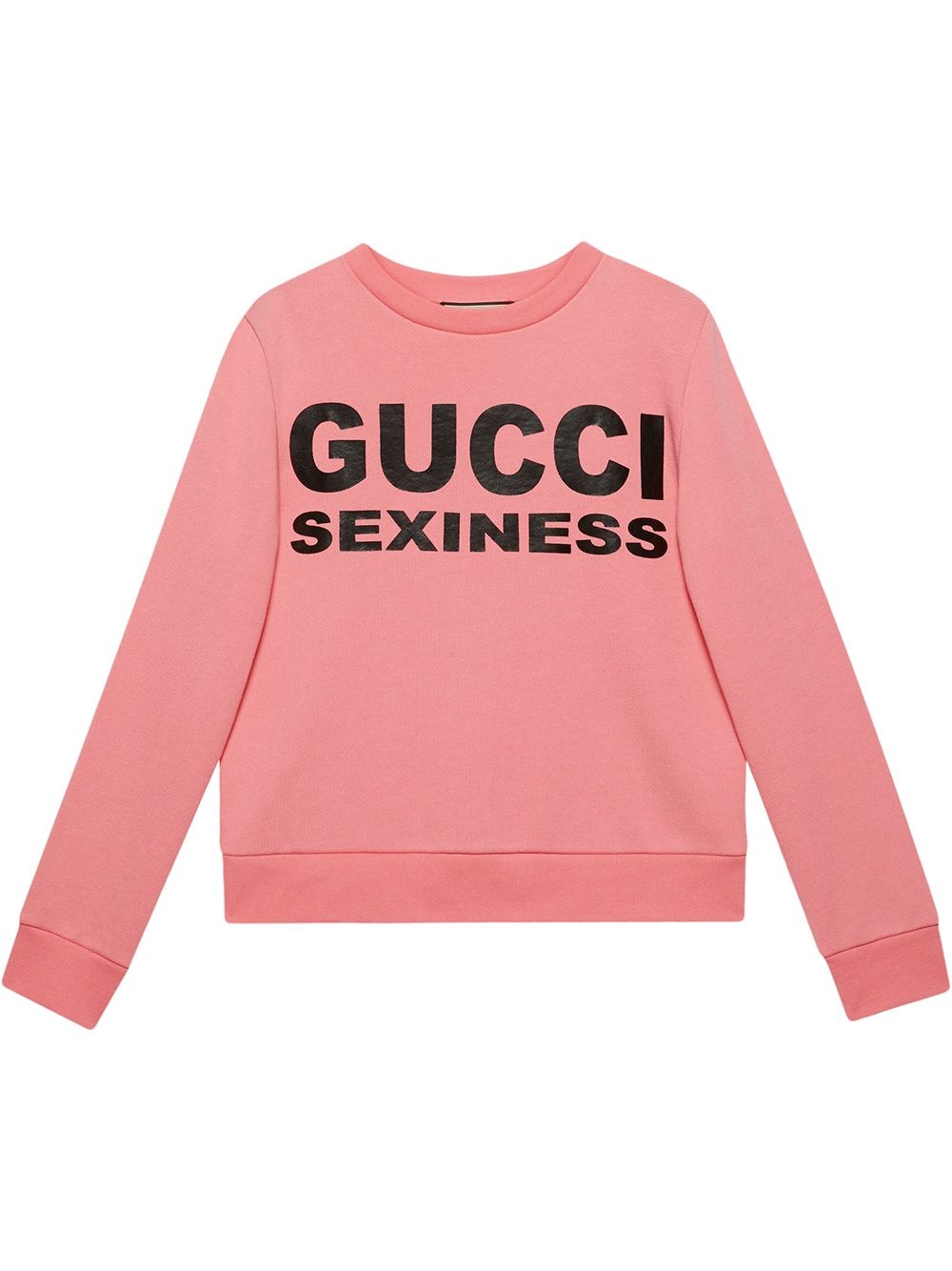 slogan sweatshirt - 1