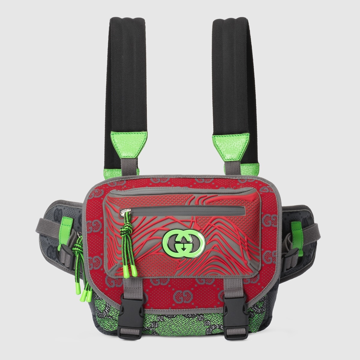 GG nylon small backpack - 1