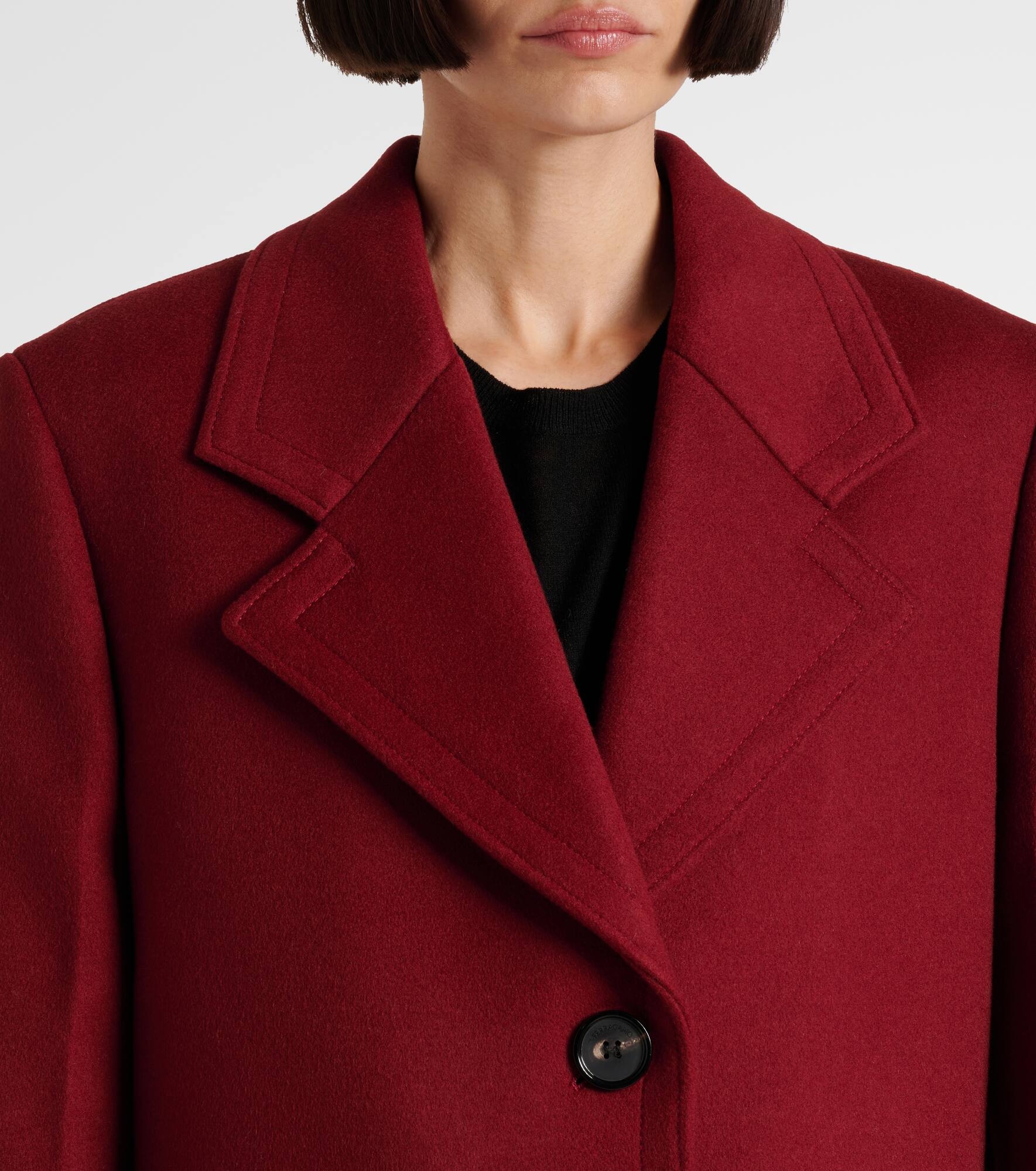 Wool and cashmere coat - 4