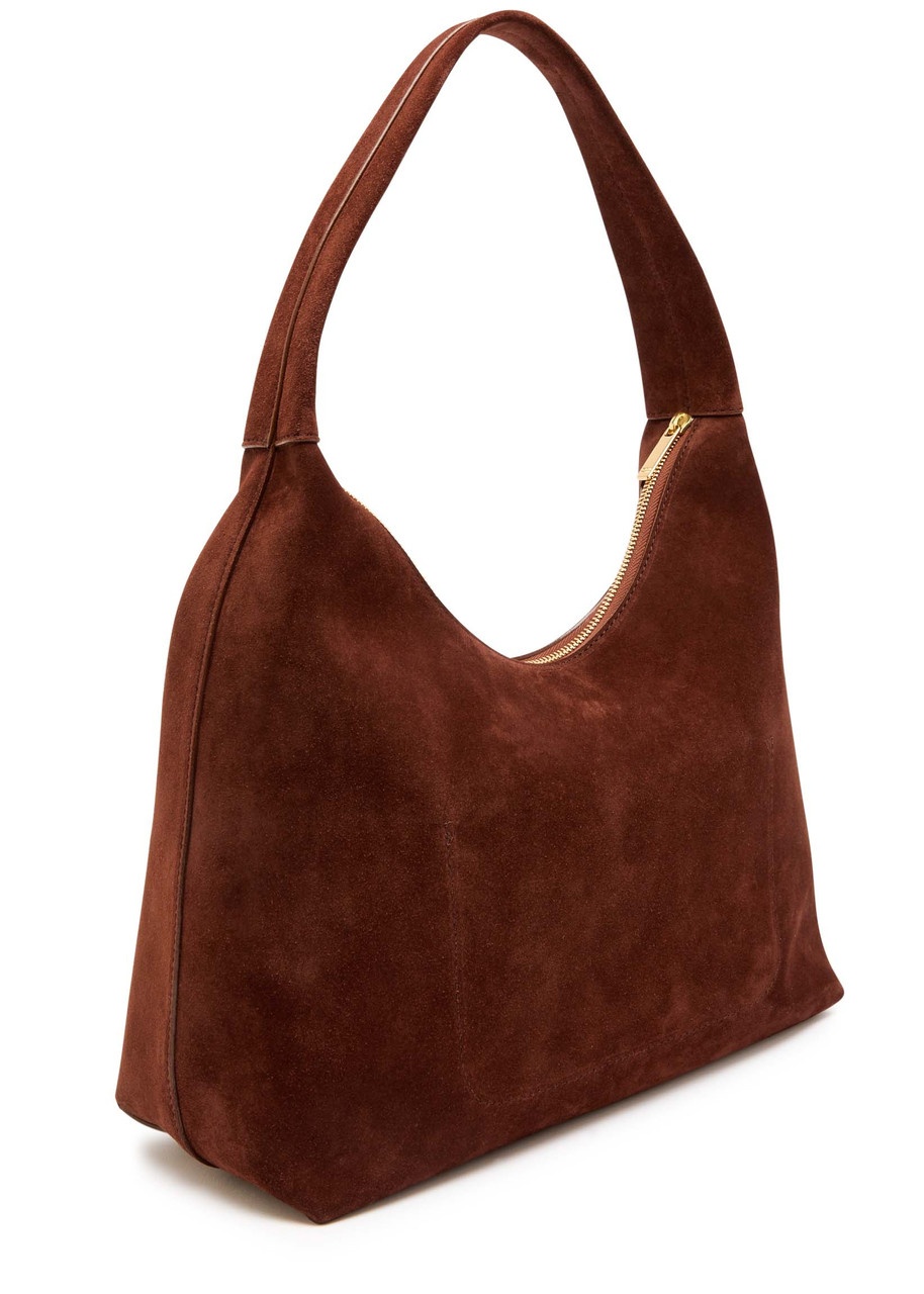 Mansur Gavriel Candy Hobo Suede Shoulder bag - 2