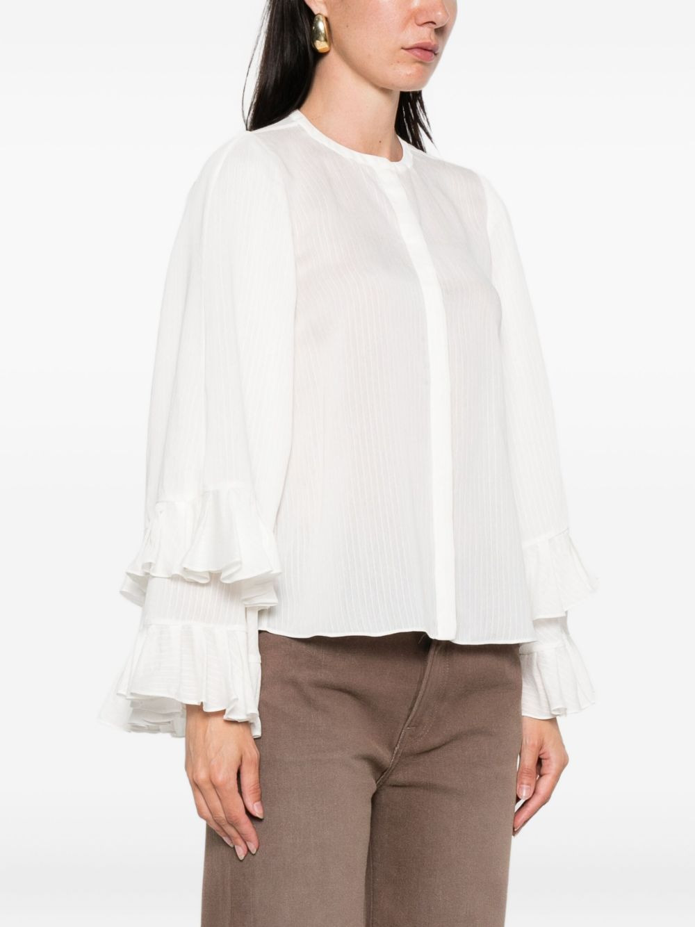 ruffled blouse - 3