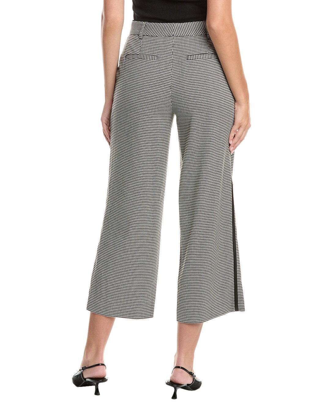 SIMKHAI Miki Cropped Button Hem Pant - 2