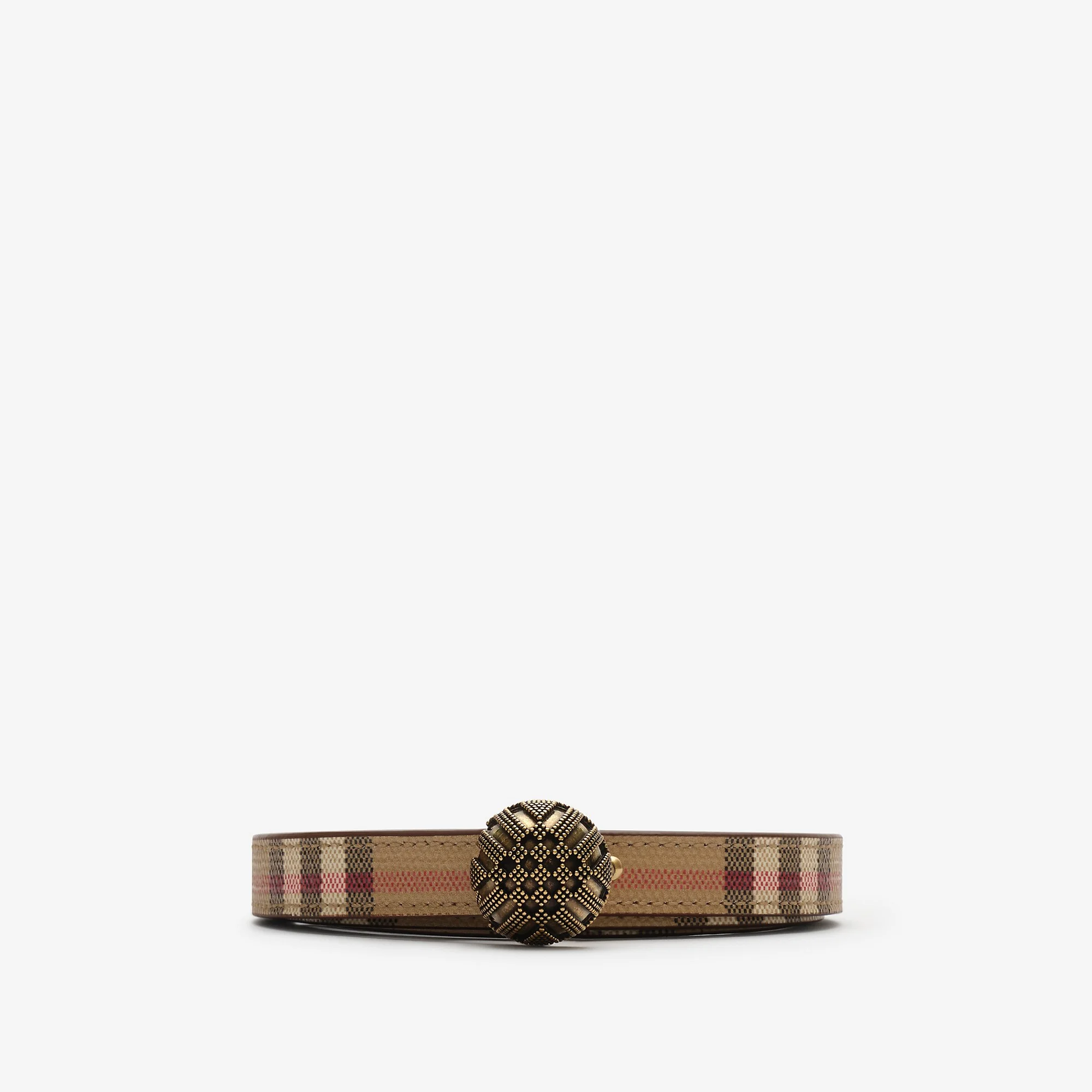 Thin Check Granulation Belt - 1