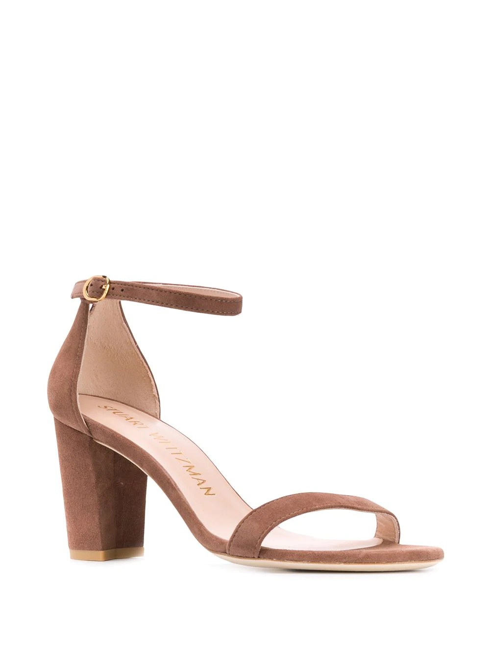 open toe suede sandals - 2