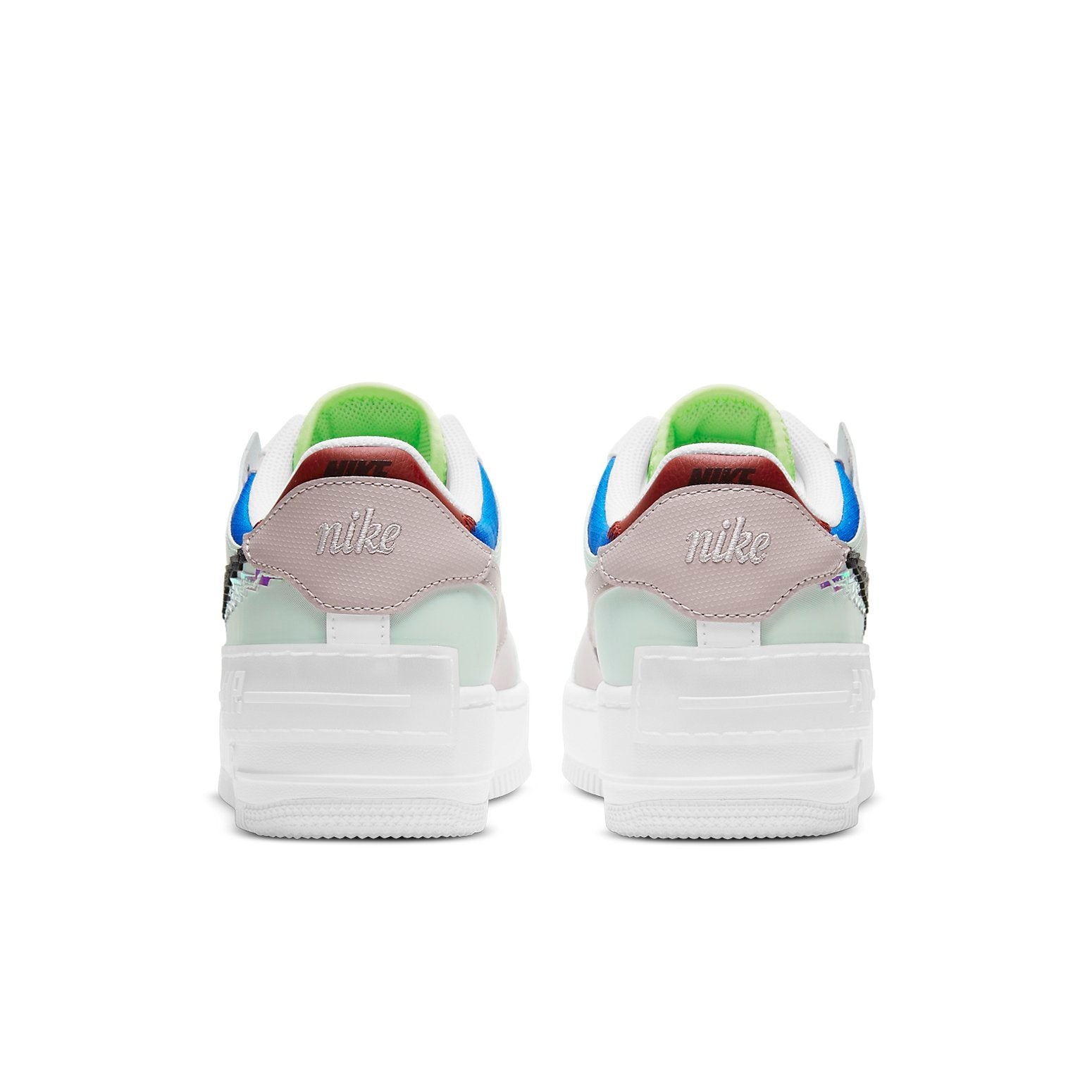 (WMNS) Nike Air Force 1 Shadow SE 'Pixel Swoosh - Barely Green' CV8480-300 - 5