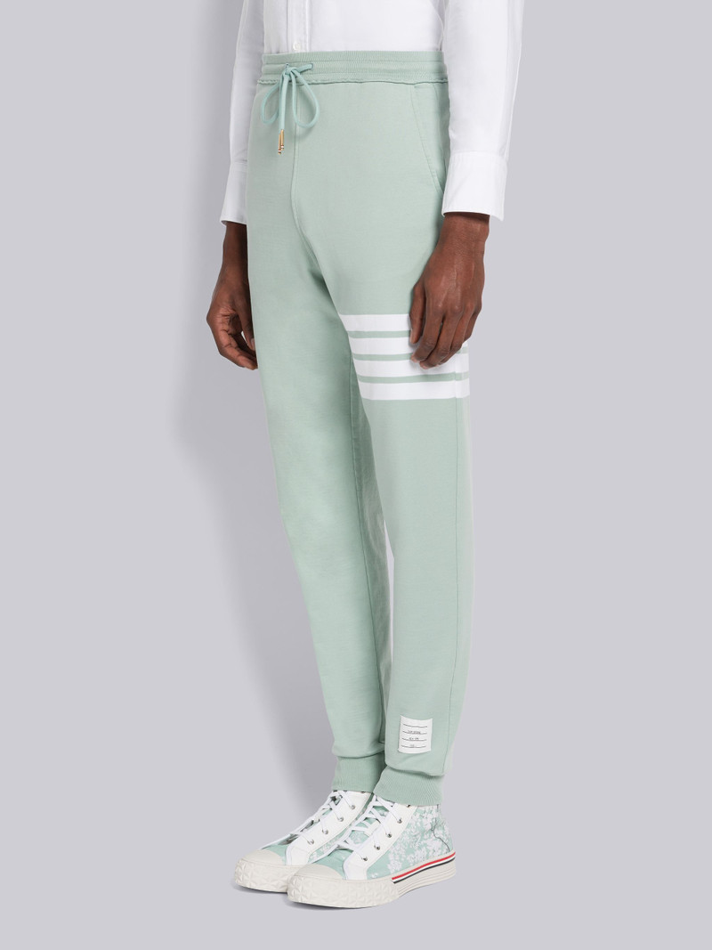 Thom Browne Lightweight Loopback 4-Bar Sweatpants outlook