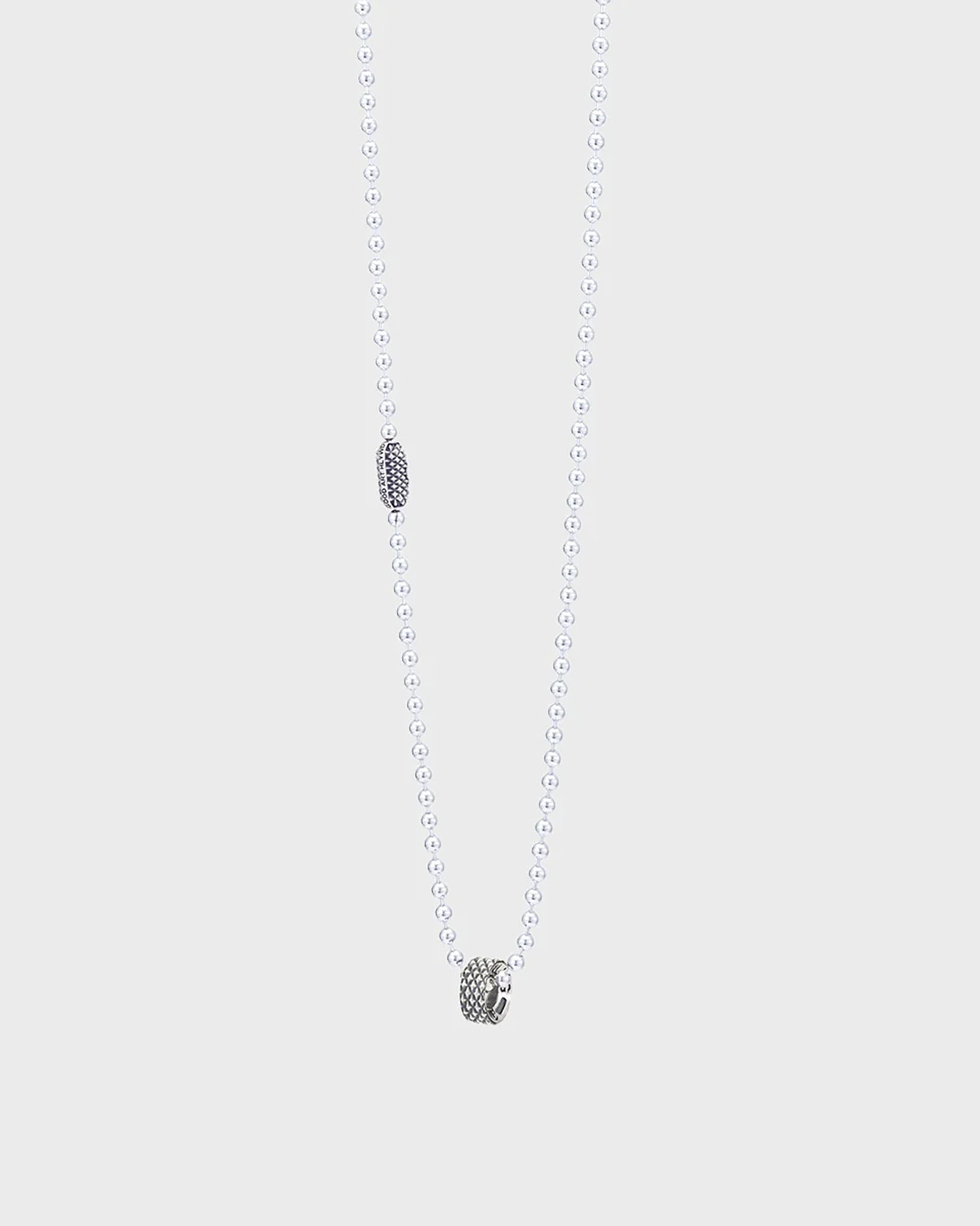 CS-BGBAA-21 GOOD ART HLYWD Goosebump Necklace AA at 21" - Sterling Silver - 1