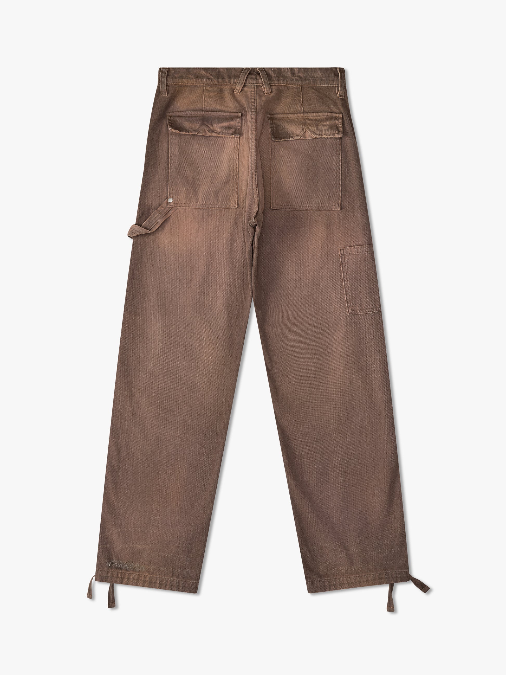 REZA DENIM DOUBLE KNEE PANT - 2