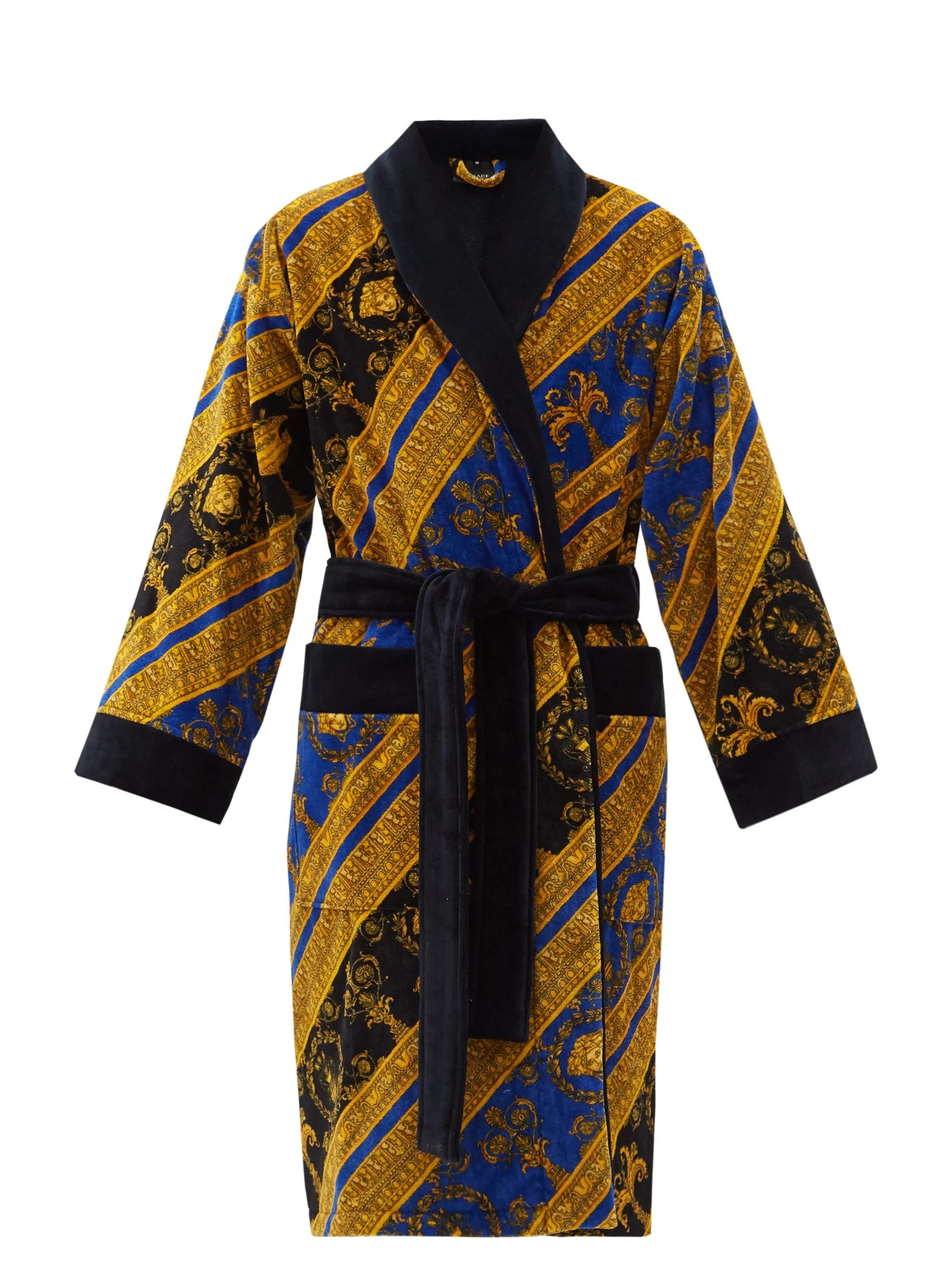 I Love Baroque printed cotton bathrobe - 1