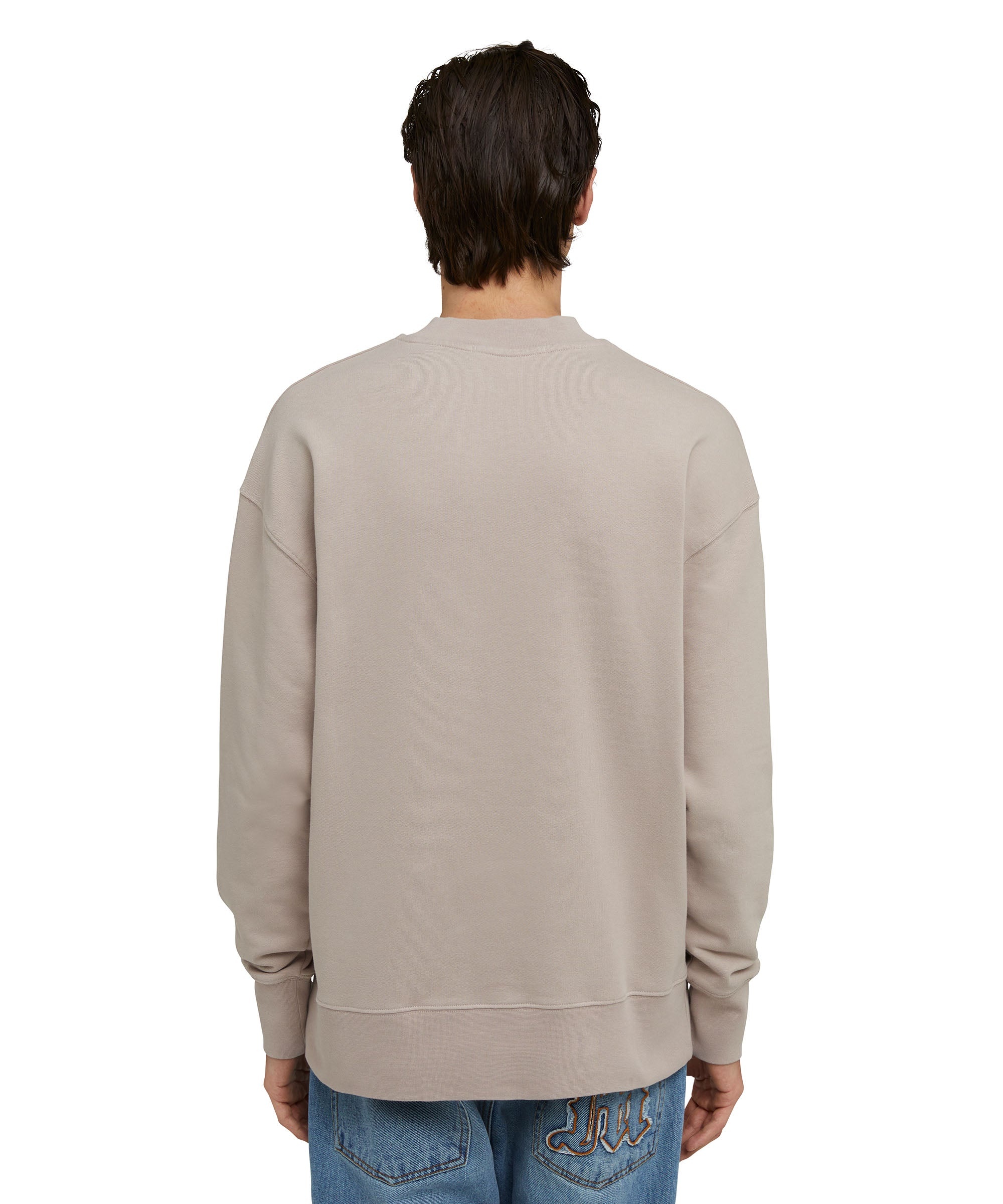 Organic cotton crewneck sweatshirt from the MSGM Fantastic Green Capsule - 3