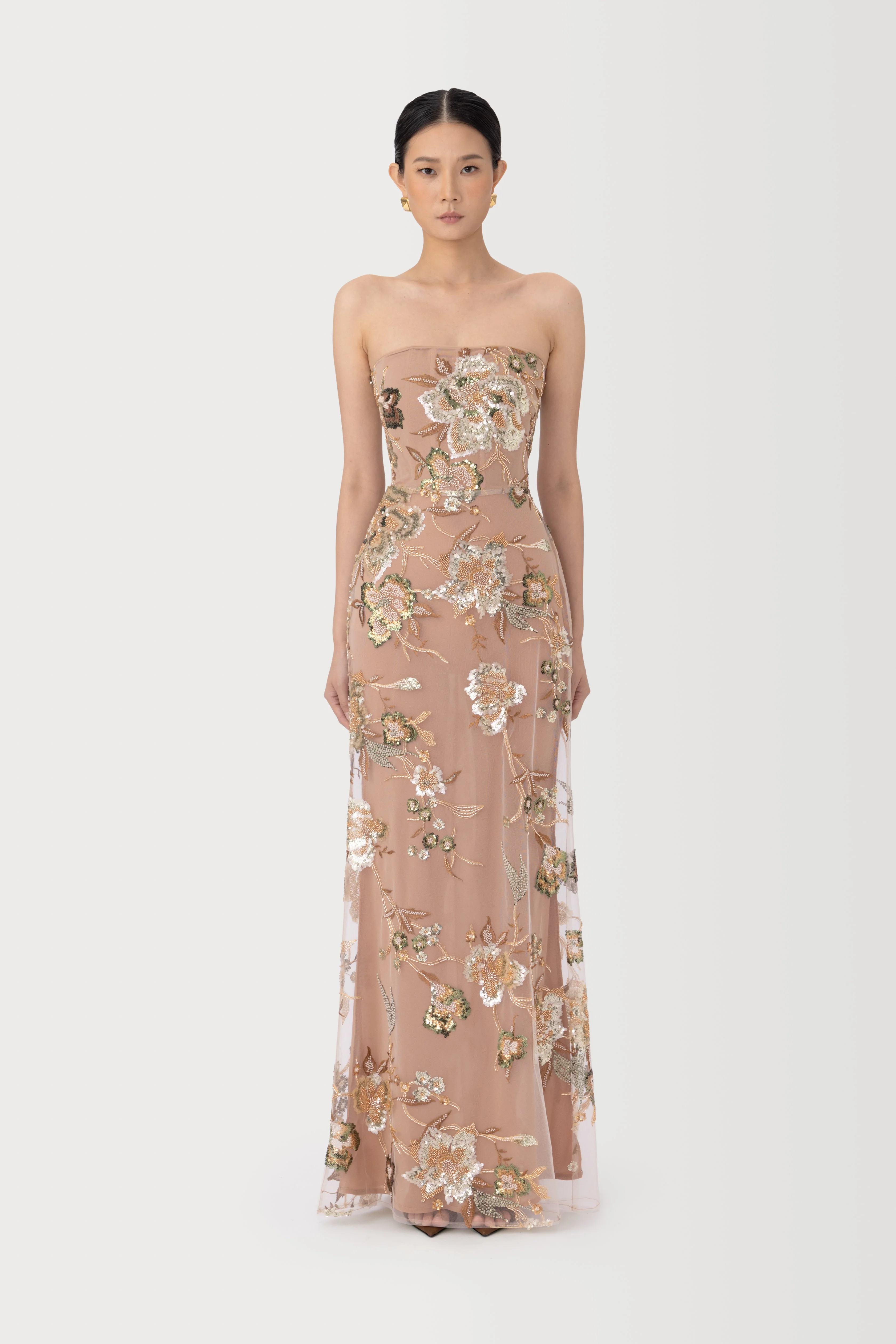 PIPPA STRAPLESS MAXI DRESS - 1