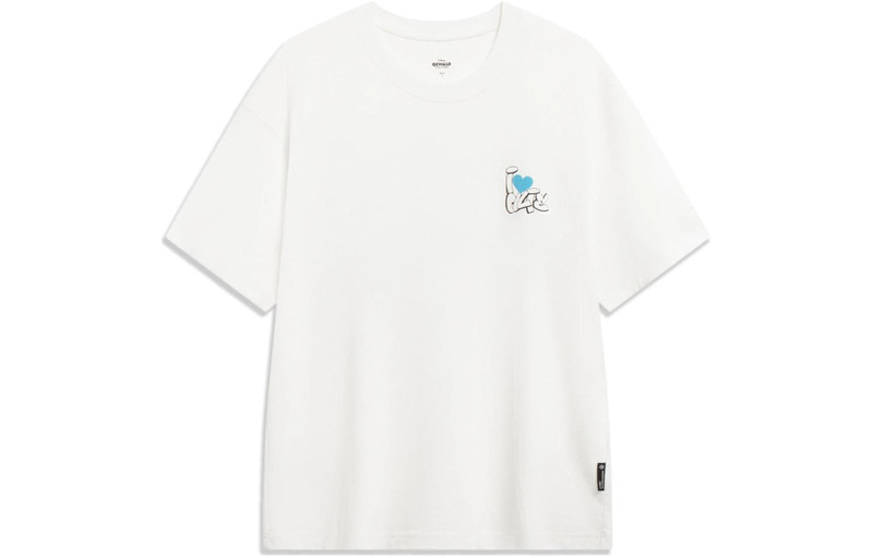 Li-Ning x Disney Oswald Graphic T-shirt 'White' AHST317-5 - 1