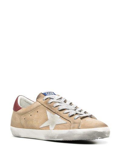 Golden Goose Superstar distressed-effect sneakers outlook