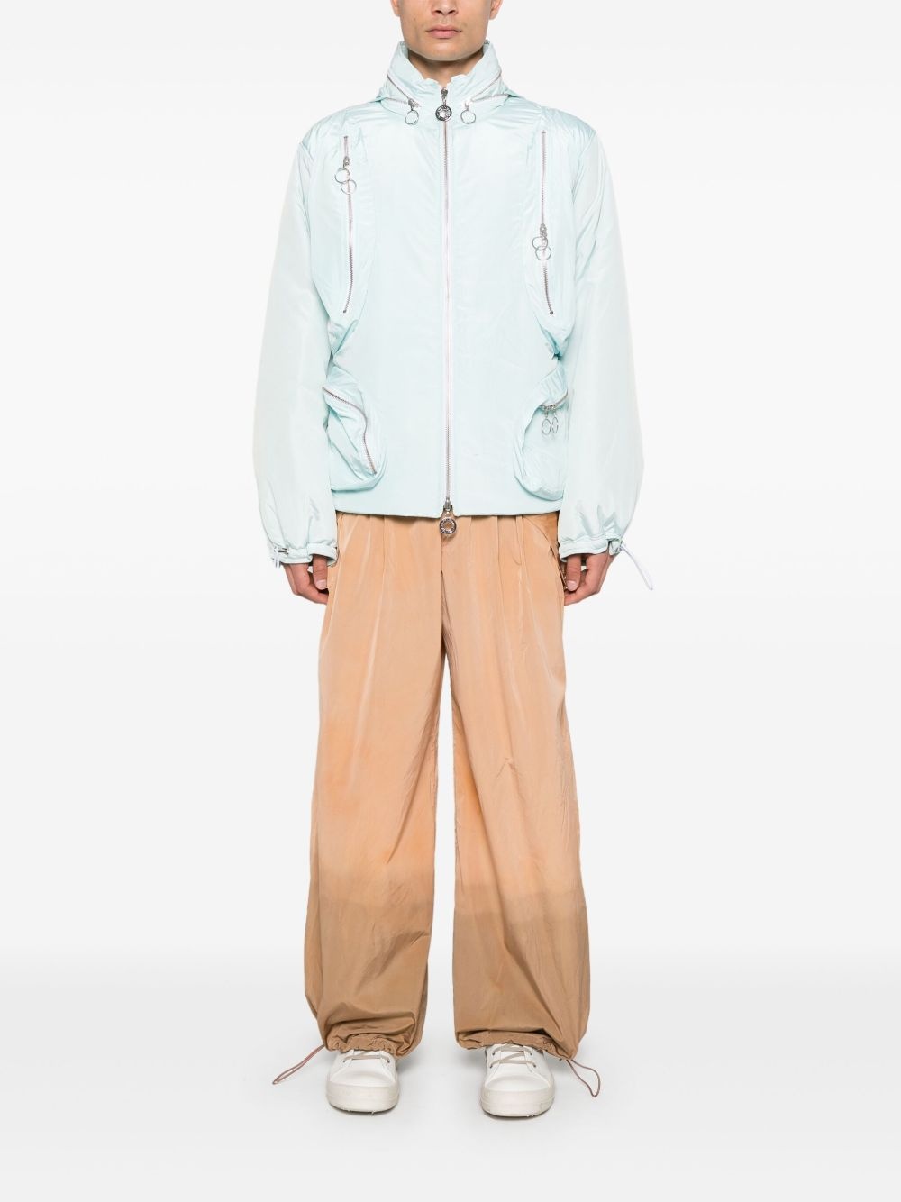 multi-pocket padded jacket - 2