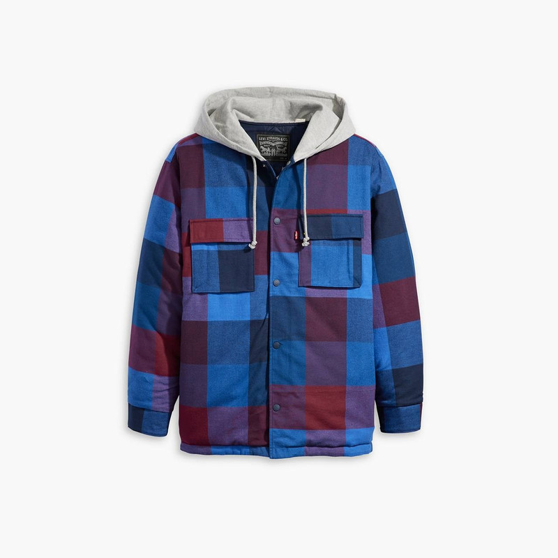 HOODED JACKSON WORKER OVERSHIRT 1