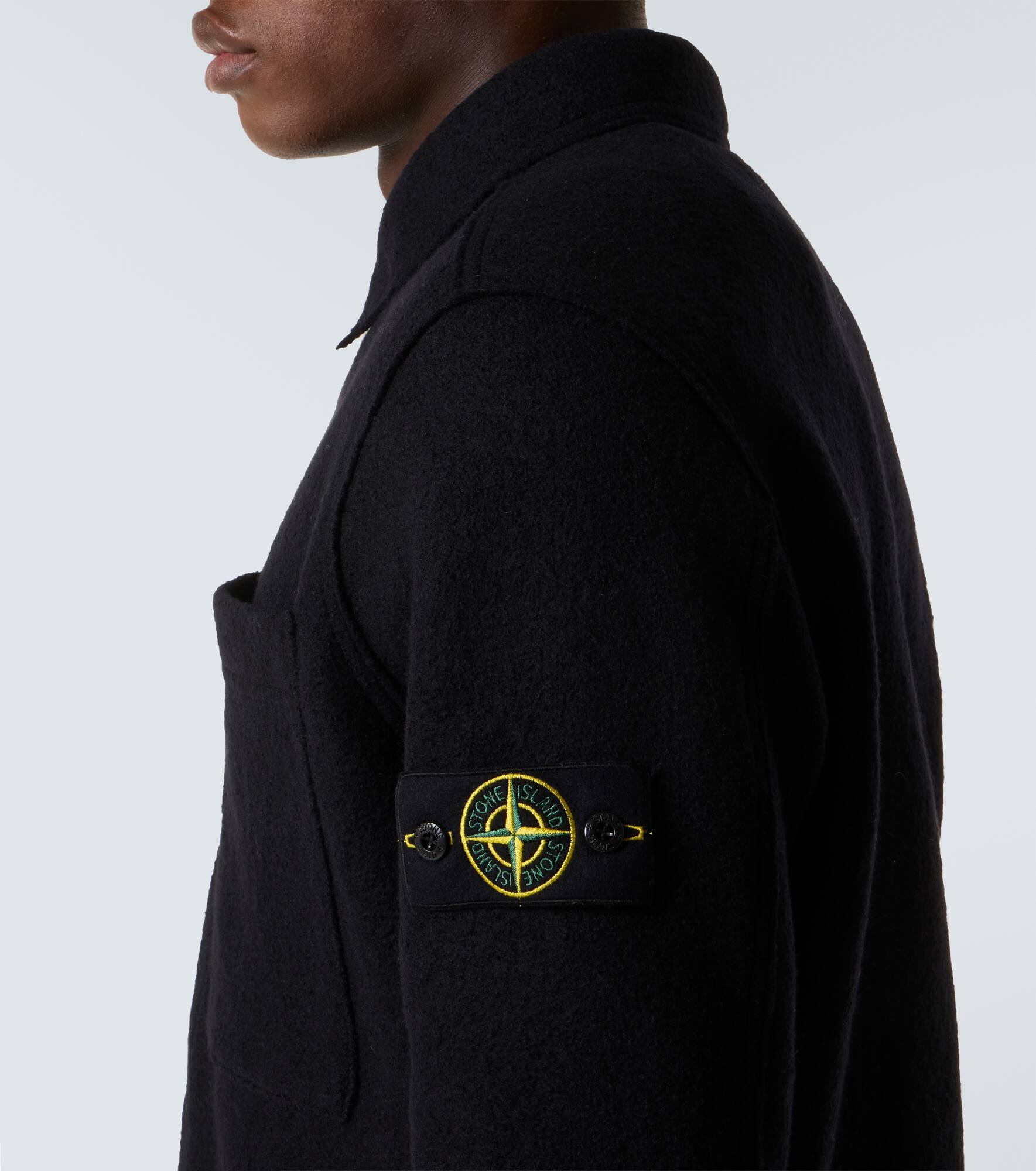 Virgin wool overshirt - 6
