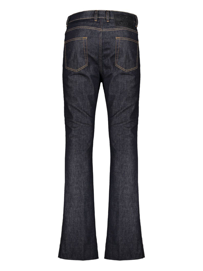 Diesel five-pocket flared jeans outlook