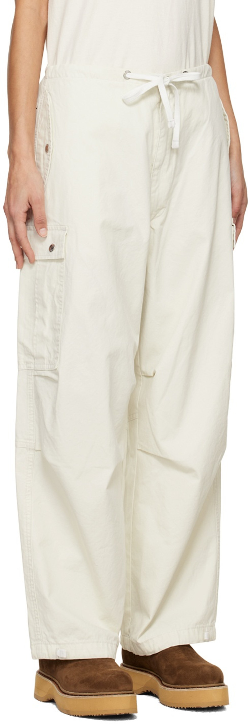 Rhude Off-White Parachute Trousers outlook