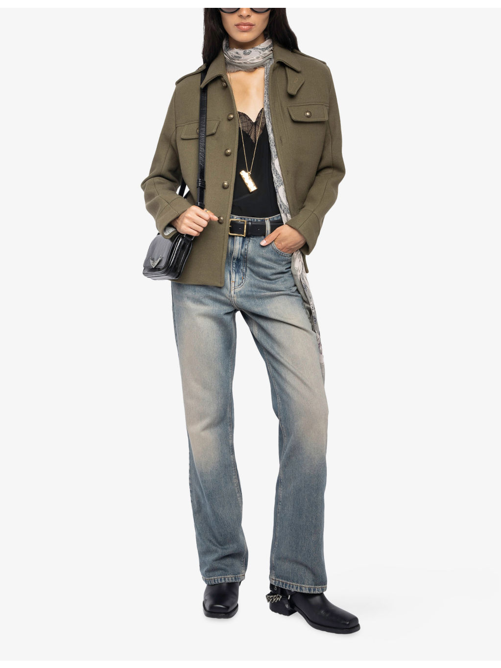 Four-Pocket Wool-Blend Jacket - 2