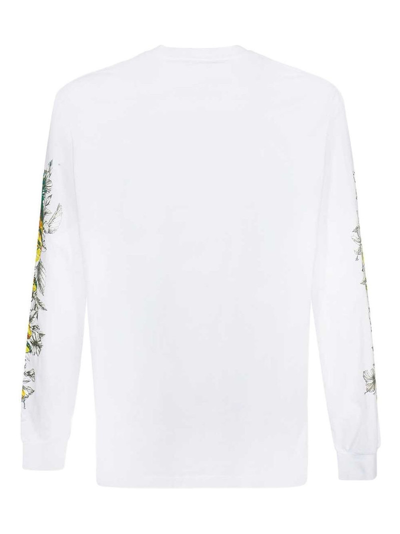 MSGM long-sleeve fruit-print T-shirt outlook