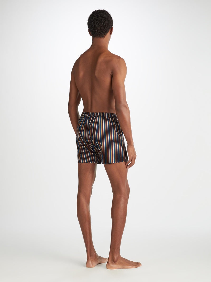 Men's Classic Fit Boxers Wellington 57 Cotton Navy - 4
