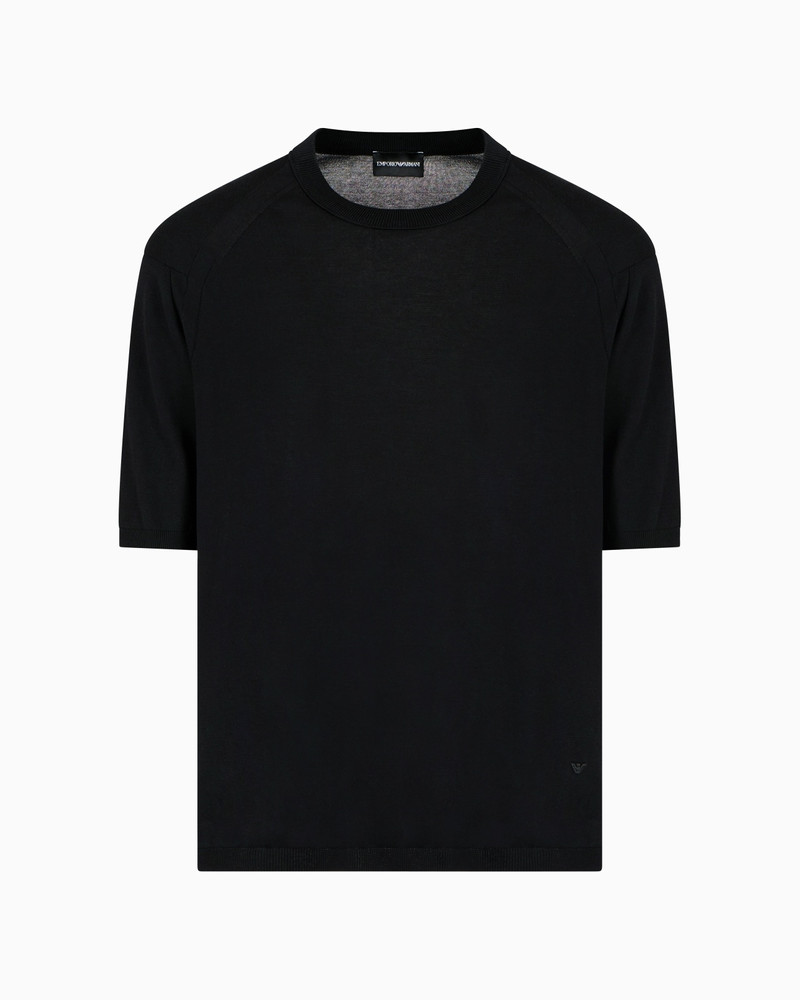 ASV LYOCELL-BLEND PLAIN-KNIT JUMPER 1