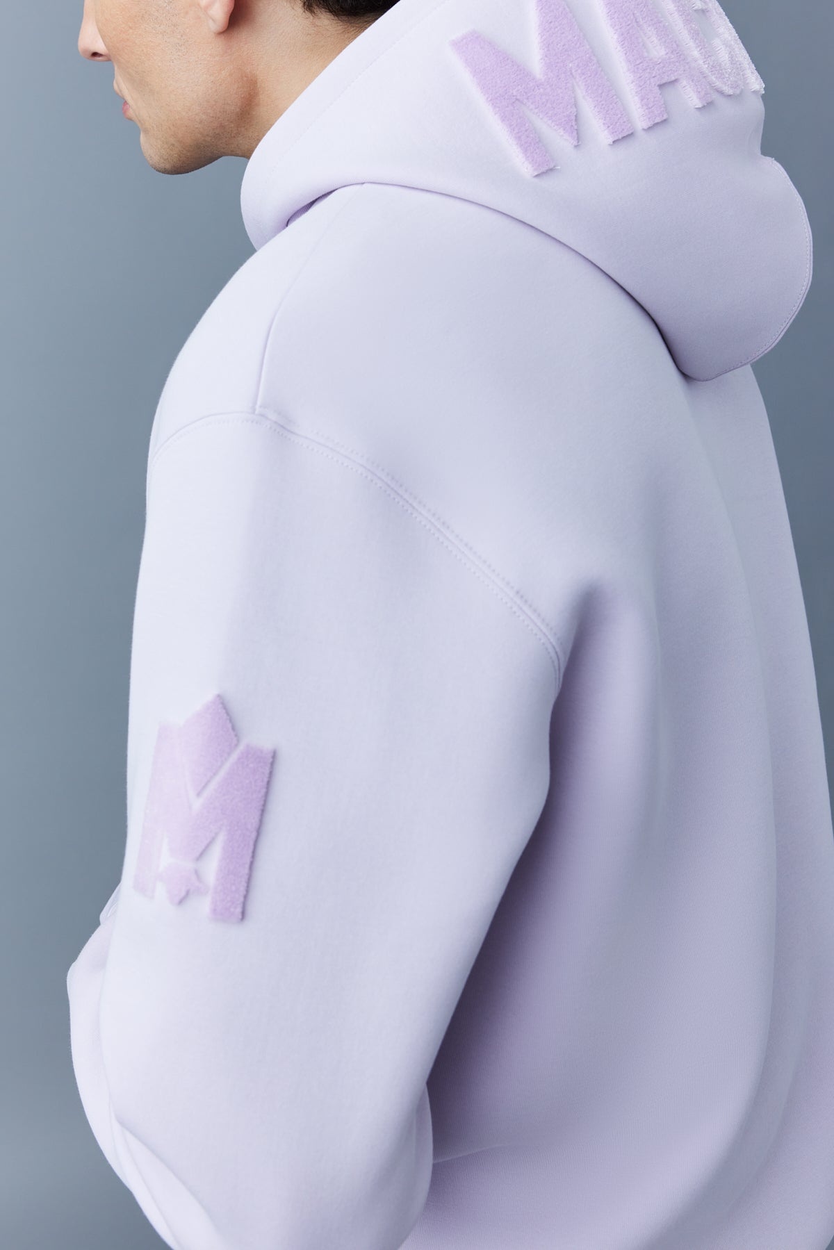 KRYS hoodie with velvet embroidery - 5