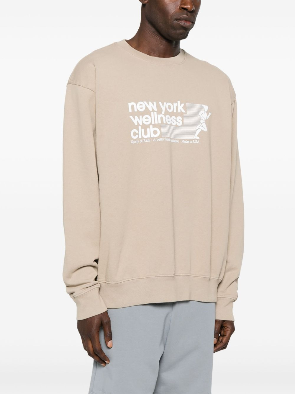 USA Wellness Club crewneck sweatshirt - 3