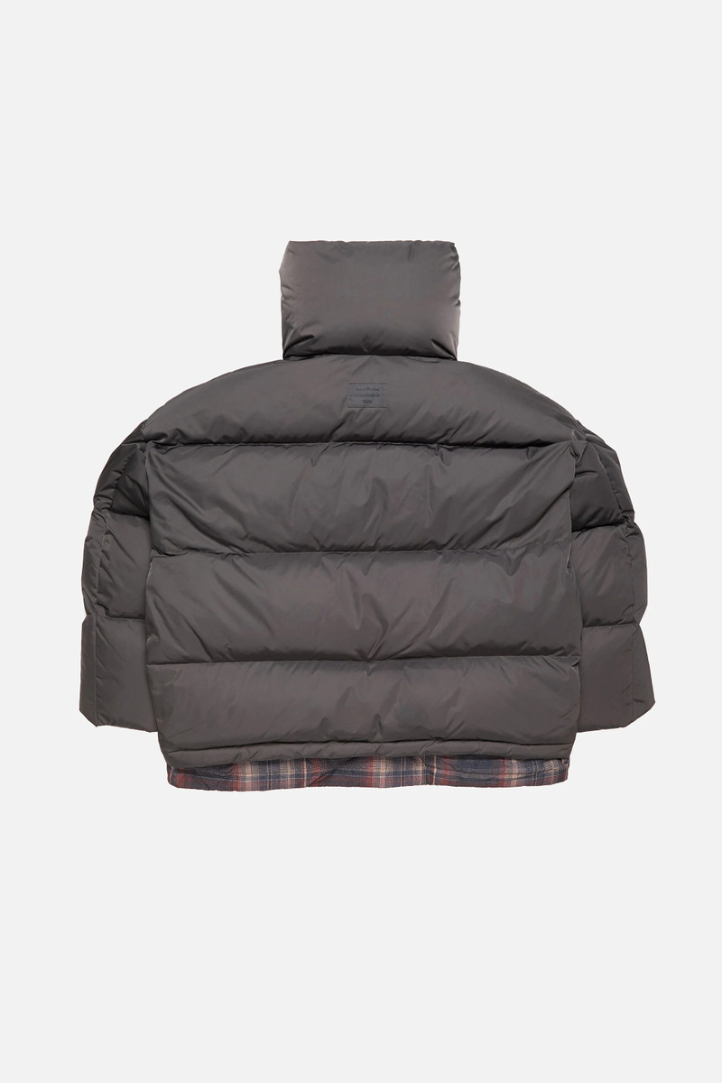 Puffer down jacket - Dark grey/multi 7