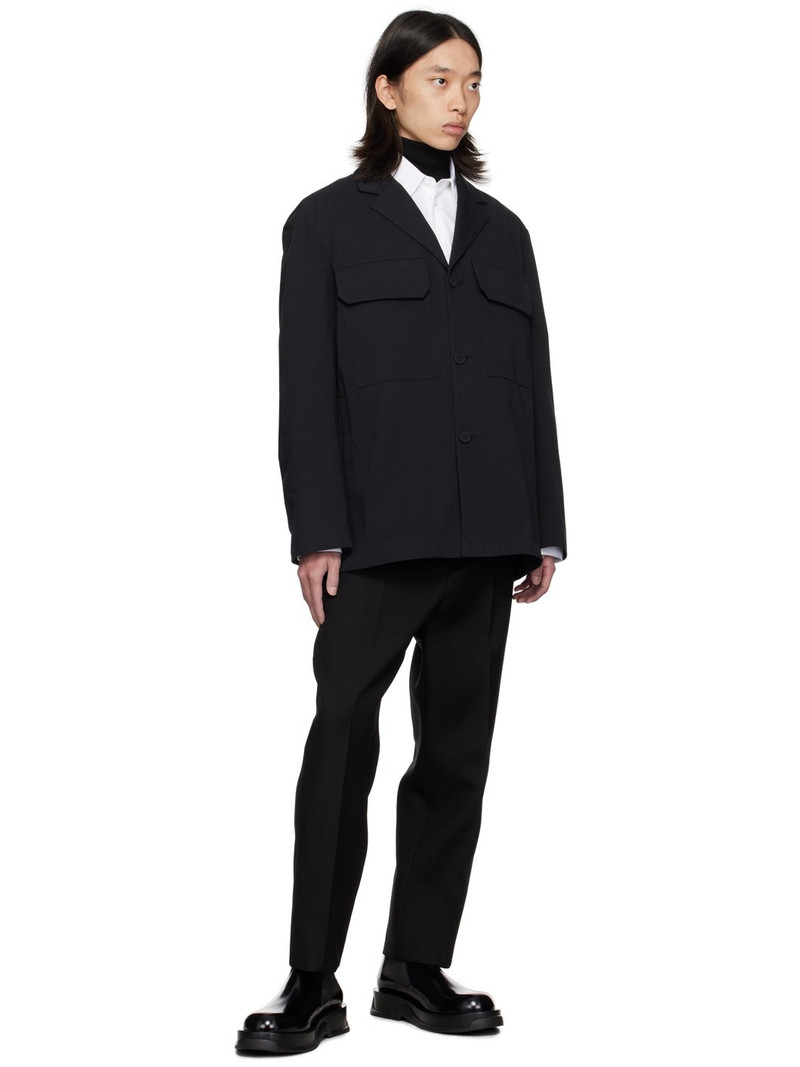 Jil Sander Black Cotton Jacket outlook