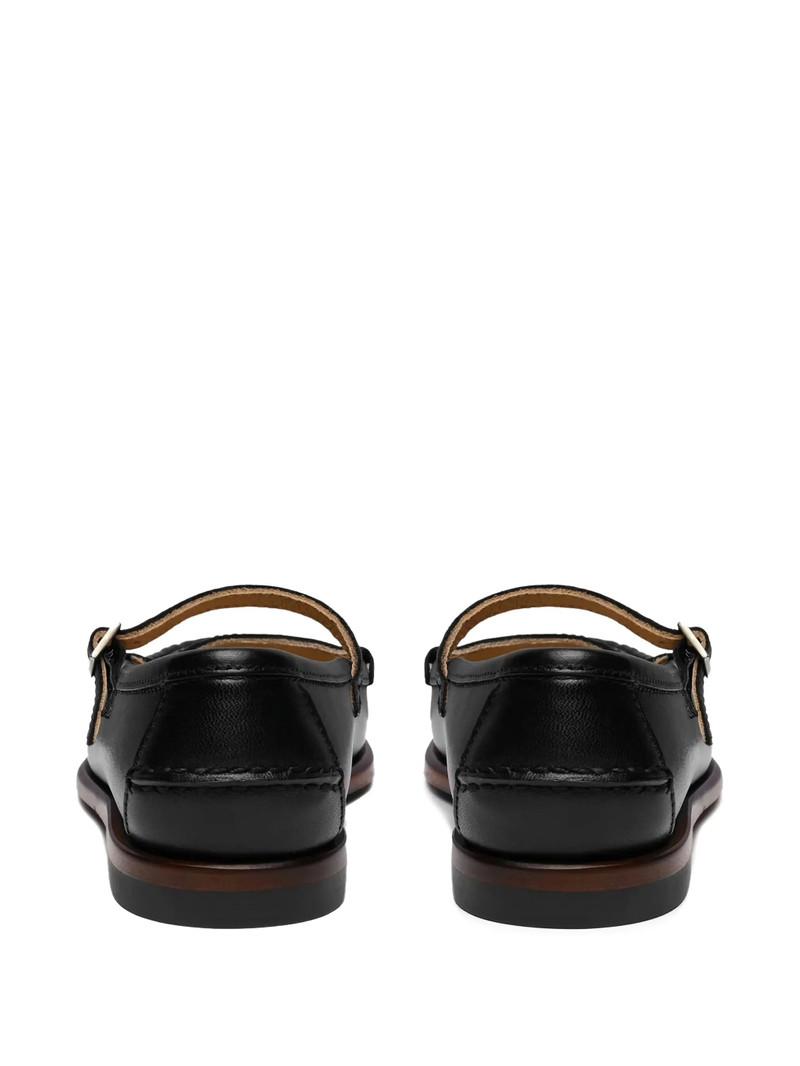 SEBAGO Sebago Leather Ballerina Shoes outlook