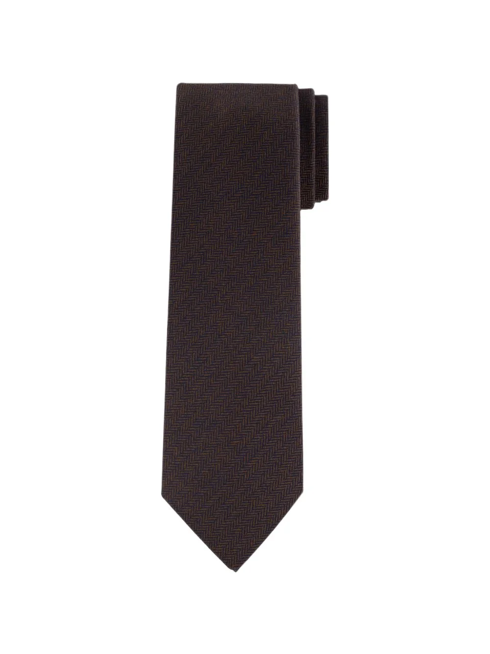 herringbone-pattern tie - 1
