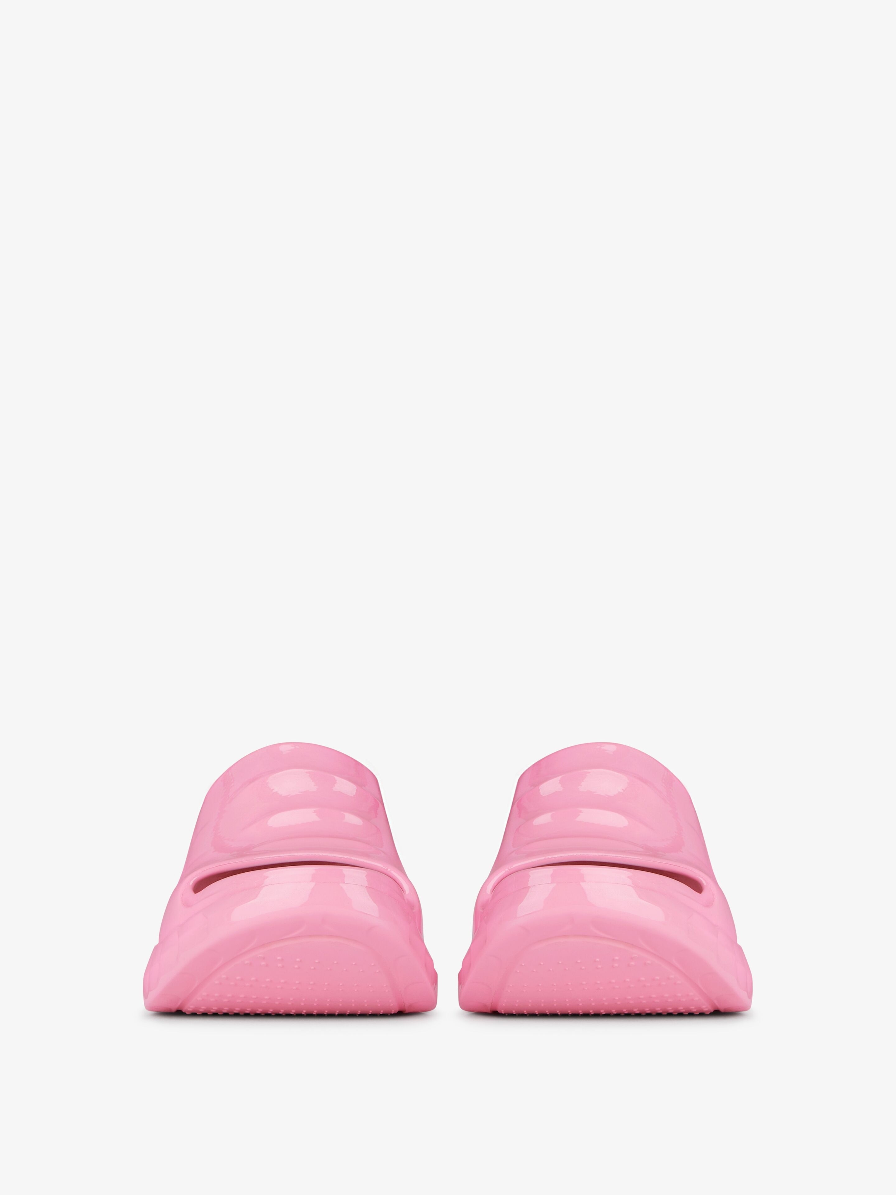 MARSHMALLOW WEDGE SANDALS IN RUBBER - 2