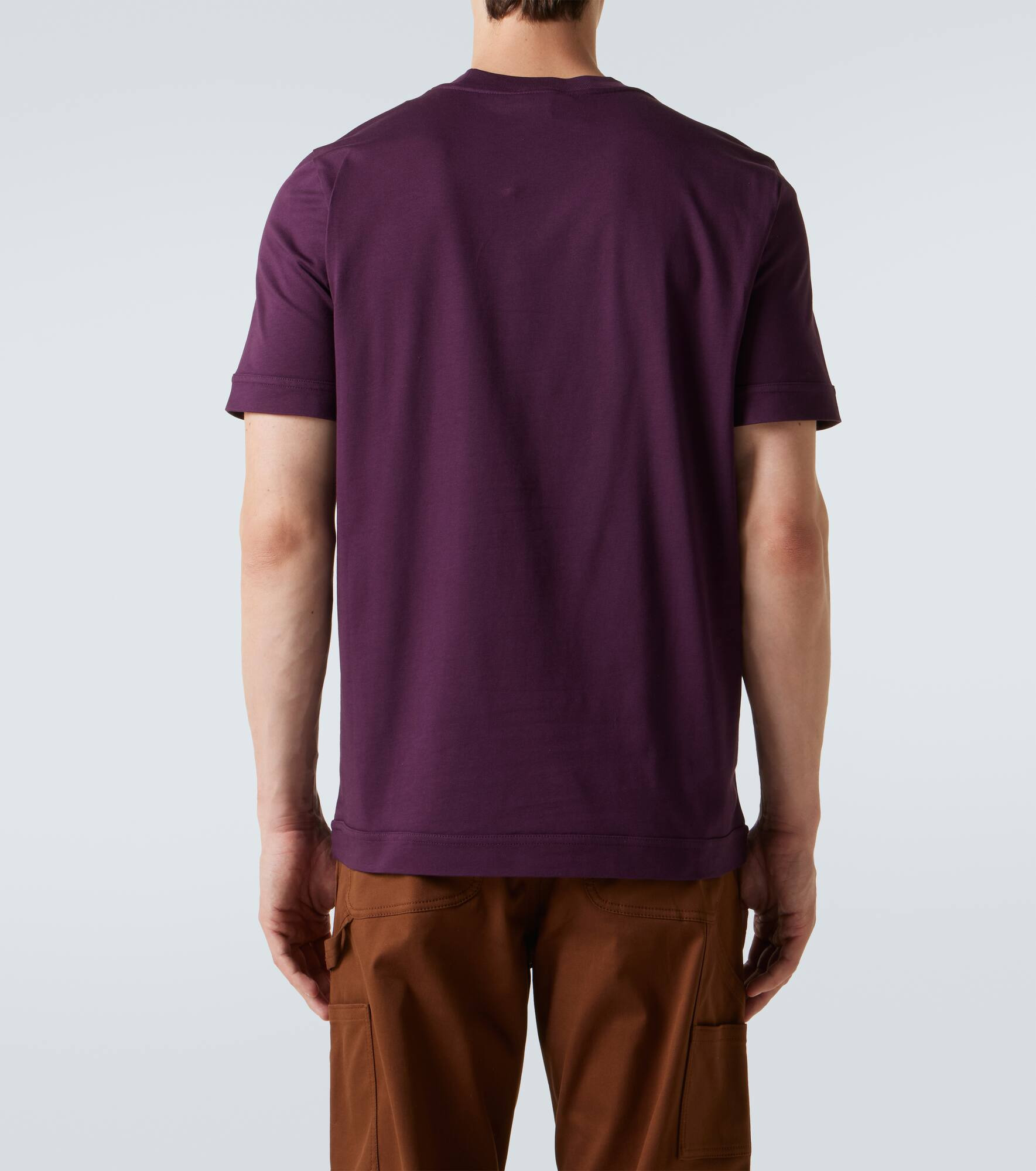 Logo cotton jersey T-shirt - 4