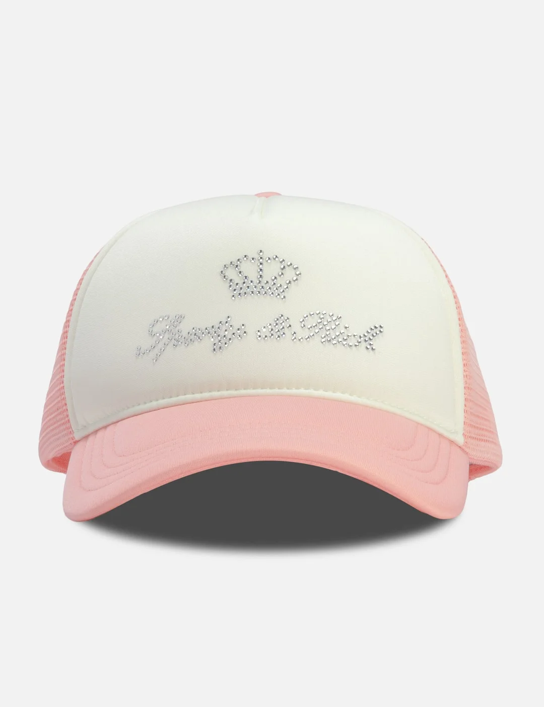 SPORTY & RICH X JUICY COUTURE CROWN TRUCKER HAT - 1
